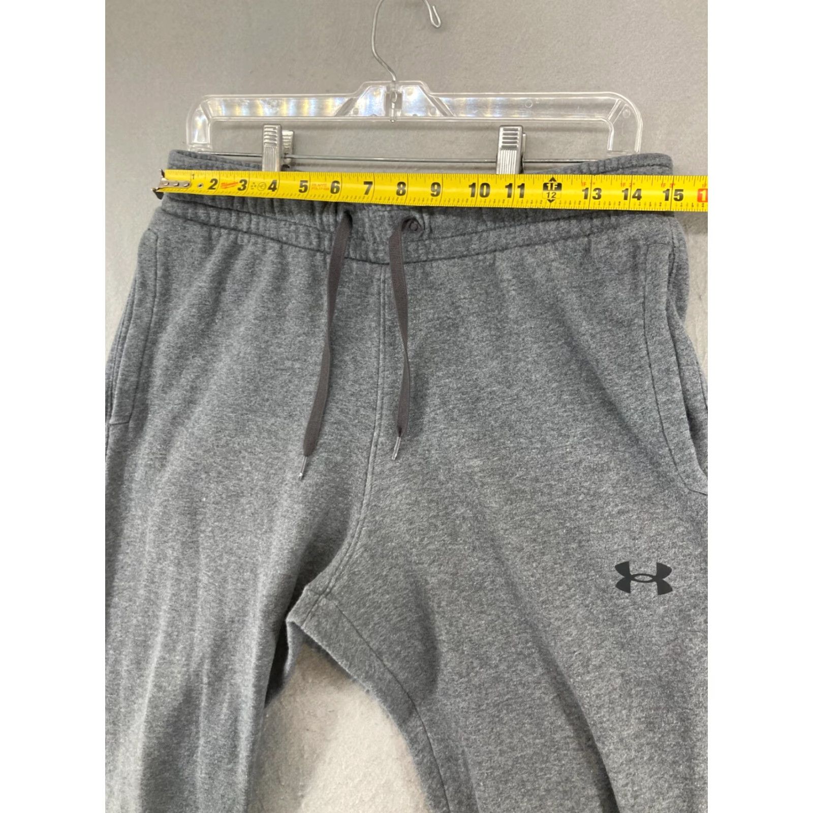 Under Armour Under Armour Sweatpants Womens Large Gray Pockets Drawstring Athletic Comfort Pants Size 36" / US 14 / IT 50 - 2 Thumbnail