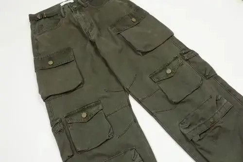 Low Light Studios Multi-Pocket Baggy Cargo Pants Size US 34 / EU 50 - 4 Thumbnail