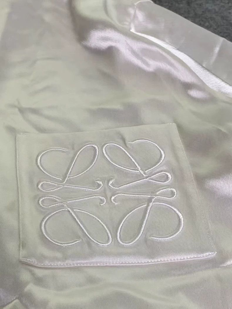 Loewe LOEWE Silk pocket Logo shirt jacket Size XS / US 0-2 / IT 36-38 - 5 Thumbnail