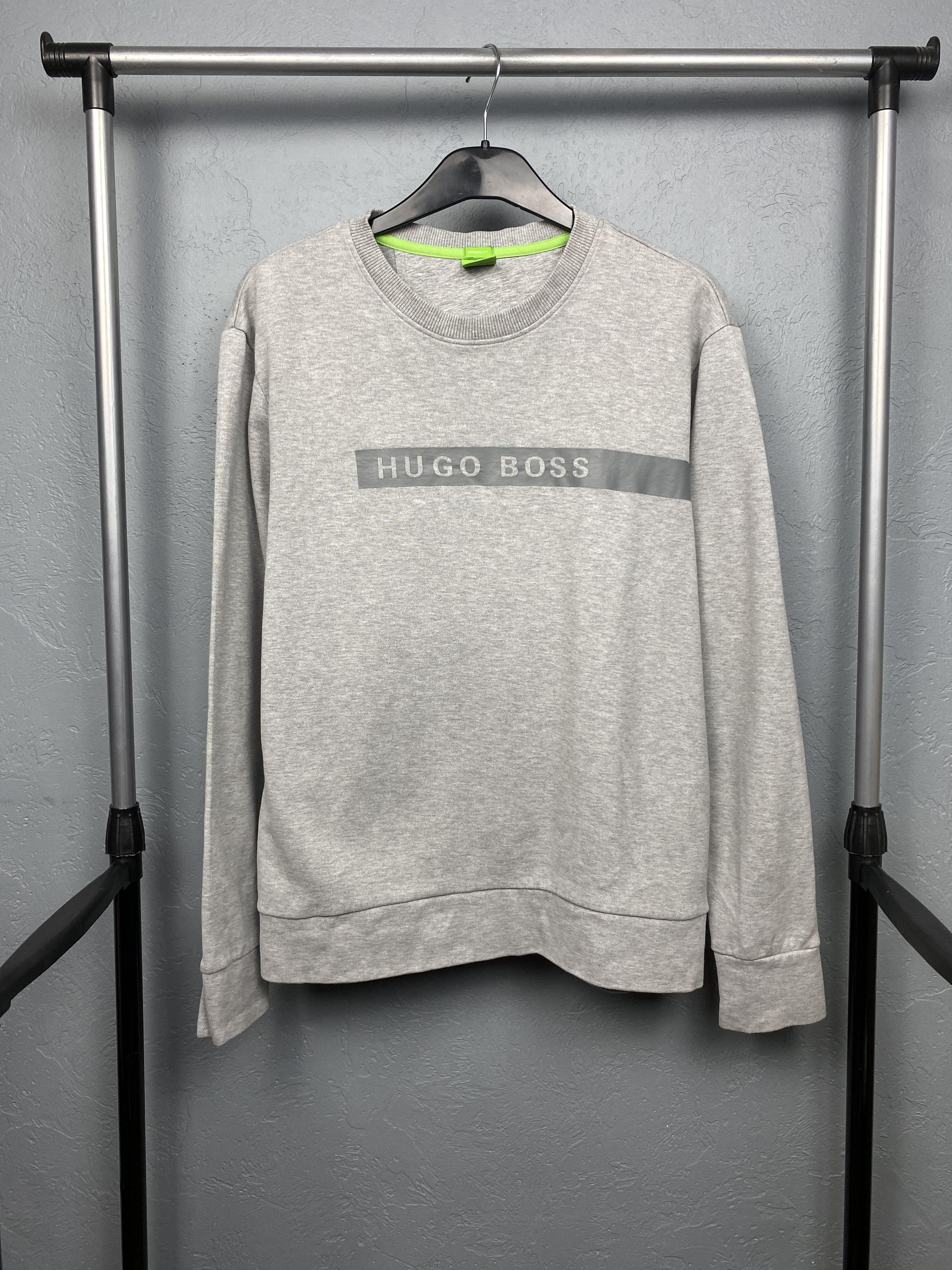 Hugo Boss Hugo Boss Mens Crew Neck Sweatshirt Size US L / EU 52-54 / 3 - 1 Thumbnail