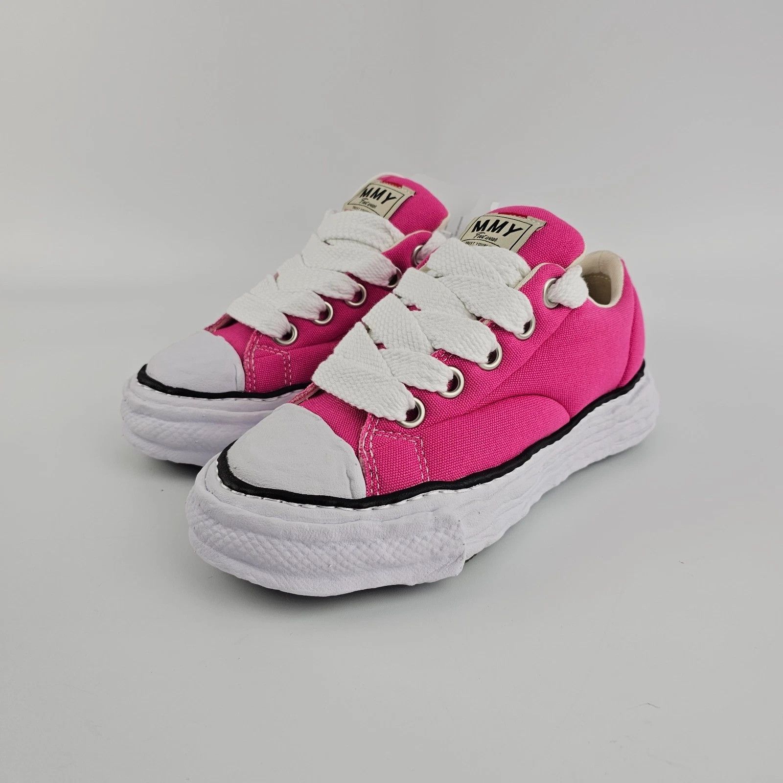 Mihara Yasuhiro Peterson Padded Pink Cotton Sneakers New