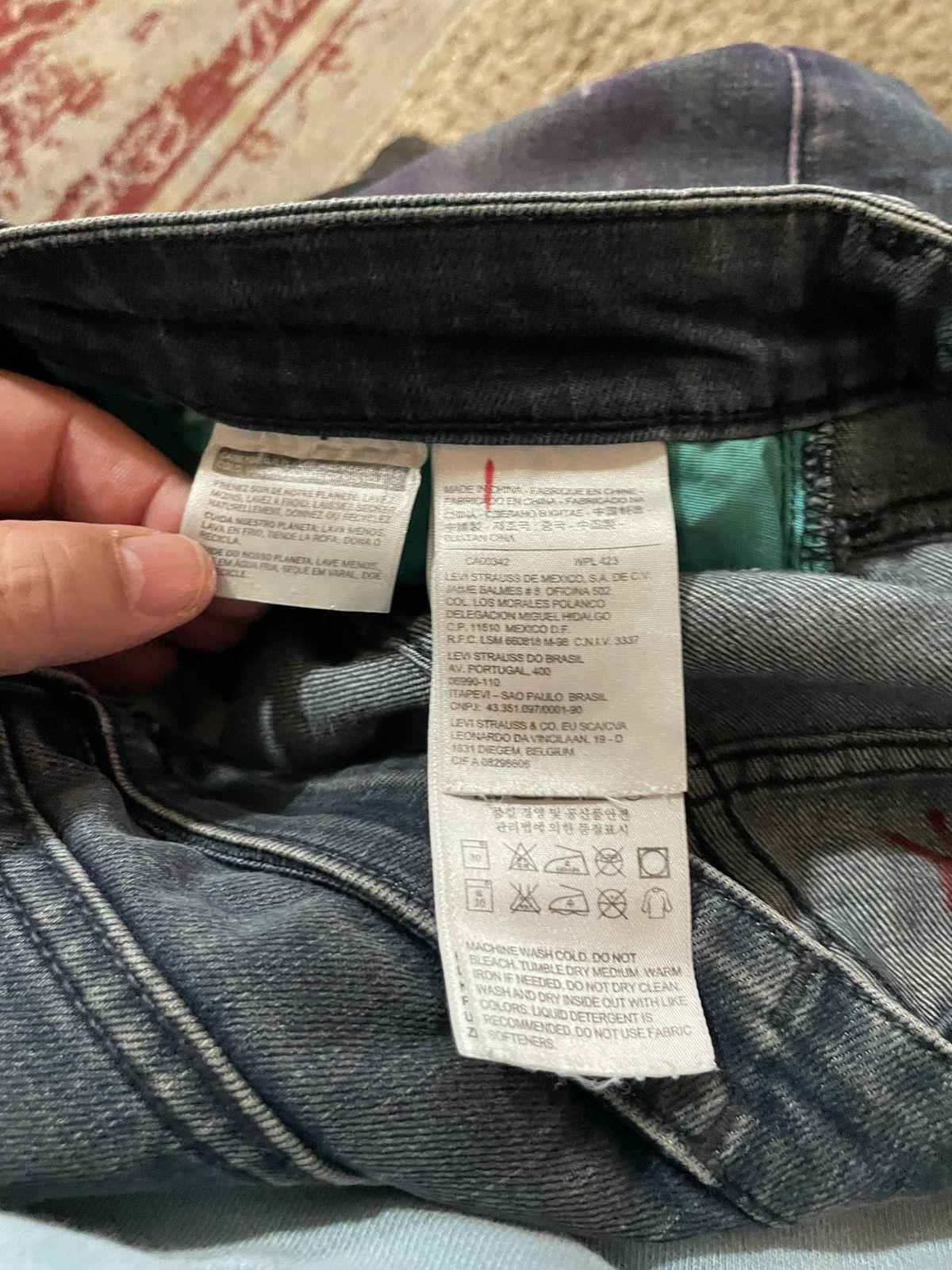 Levi's Daperdashery x Levi’s 511 custom made denim jeans Size US 32 / EU 48 - 9 Thumbnail