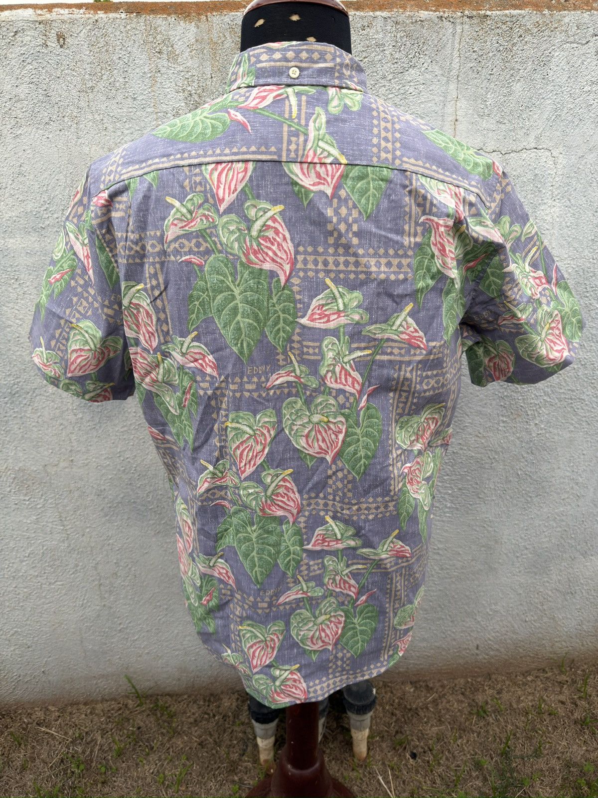 Reyn Spooner New Reyn Spooner Tailored Hawaiian Purple Eddy Y Men's L Size US L / EU 52-54 / 3 - 2 Thumbnail