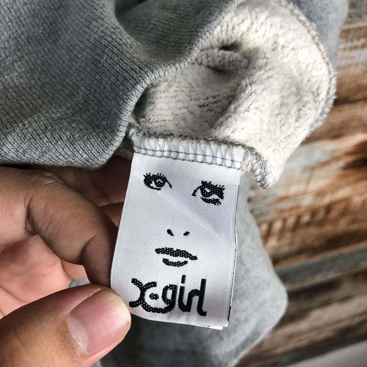 Champion Champion X XGirl vintage Grey Hoodie #A1913 Size US M / EU 48-50 / 2 - 13 Thumbnail