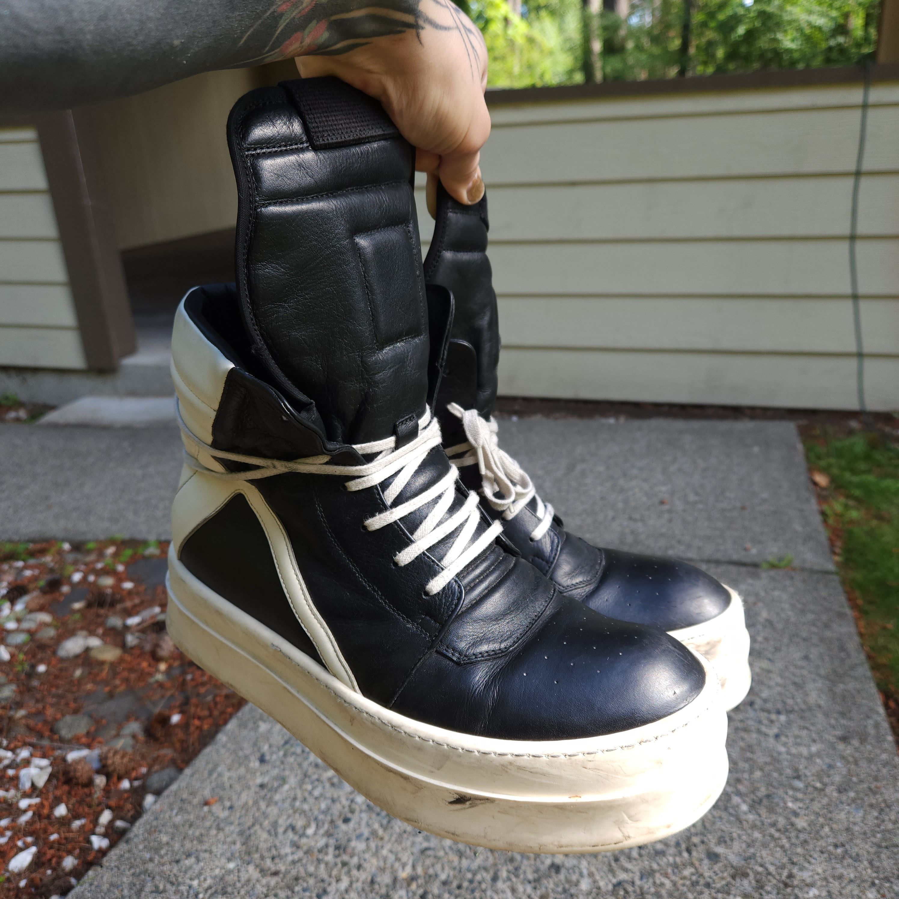 Rick Owens Rick Owens SS19 Babel Transparent Zombie Swamp