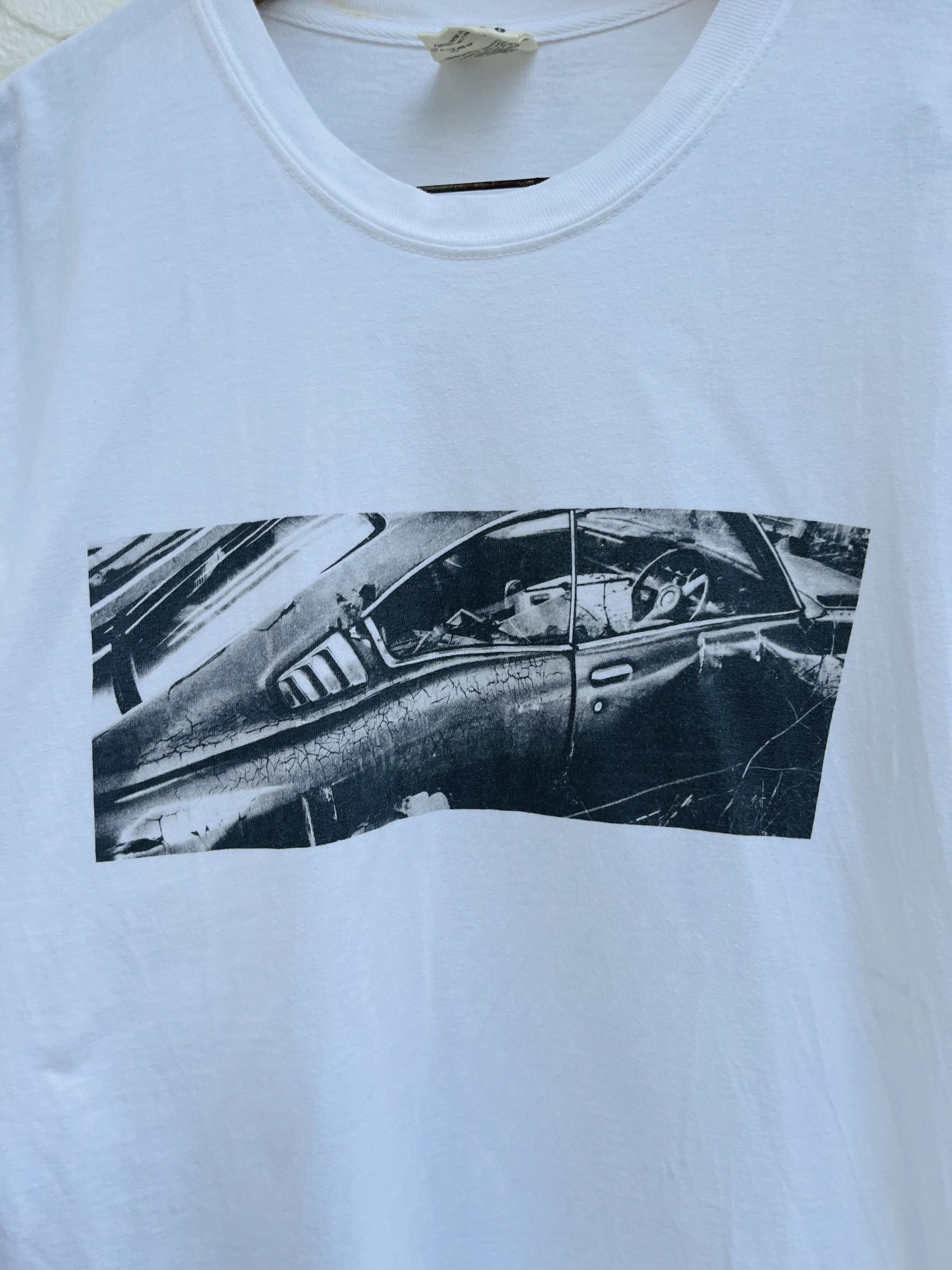Japanese Brand × Vintage Vintage Car Hip Hop Streetwear Designer Fashion Style Shirt Size US L / EU 52-54 / 3 - 6 Thumbnail