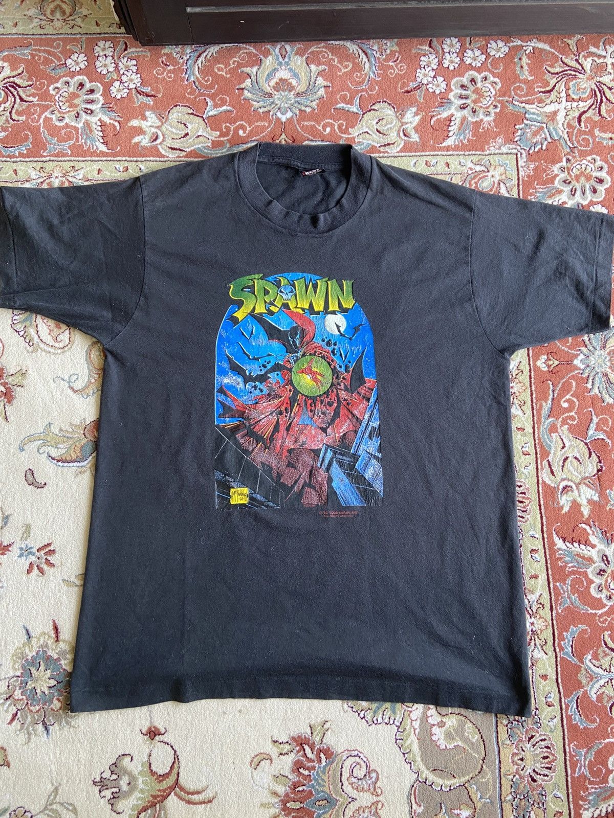 Fruit Of The Loom × Marvel Comics × Vintage T-Shirt Vintage Spawn 1993 Image Comics Todd McFarlane Size US XL / EU 56 / 4 - 1 Thumbnail