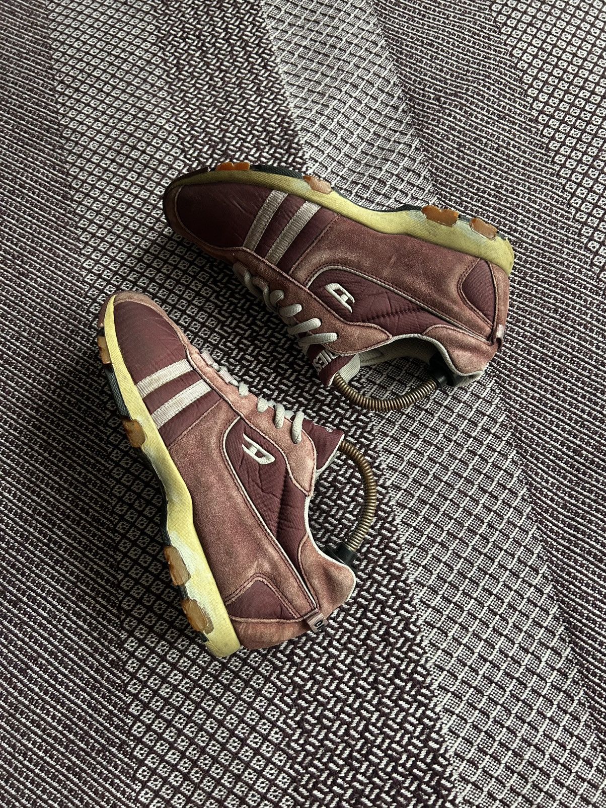 Diesel Vintage Diesel Footwear Low Top Shoes Streetwear Style Rare Size US 8.5 / IT 38.5 - 2 Thumbnail