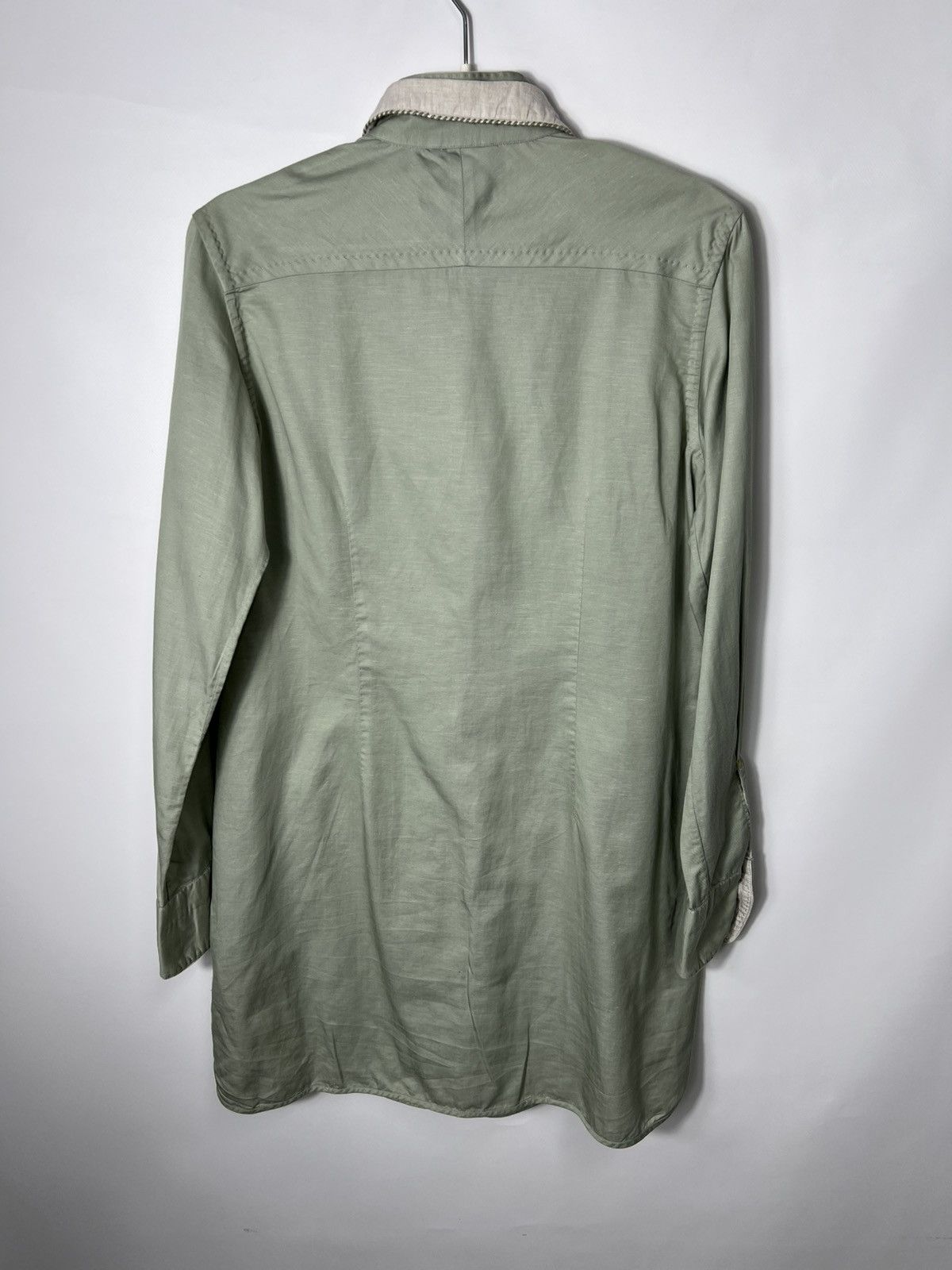 Vintage Vintage luxury designer Le Sarte Pettegole Shirt Dress Size M / US 6-8 / IT 42-44 - 8 Thumbnail