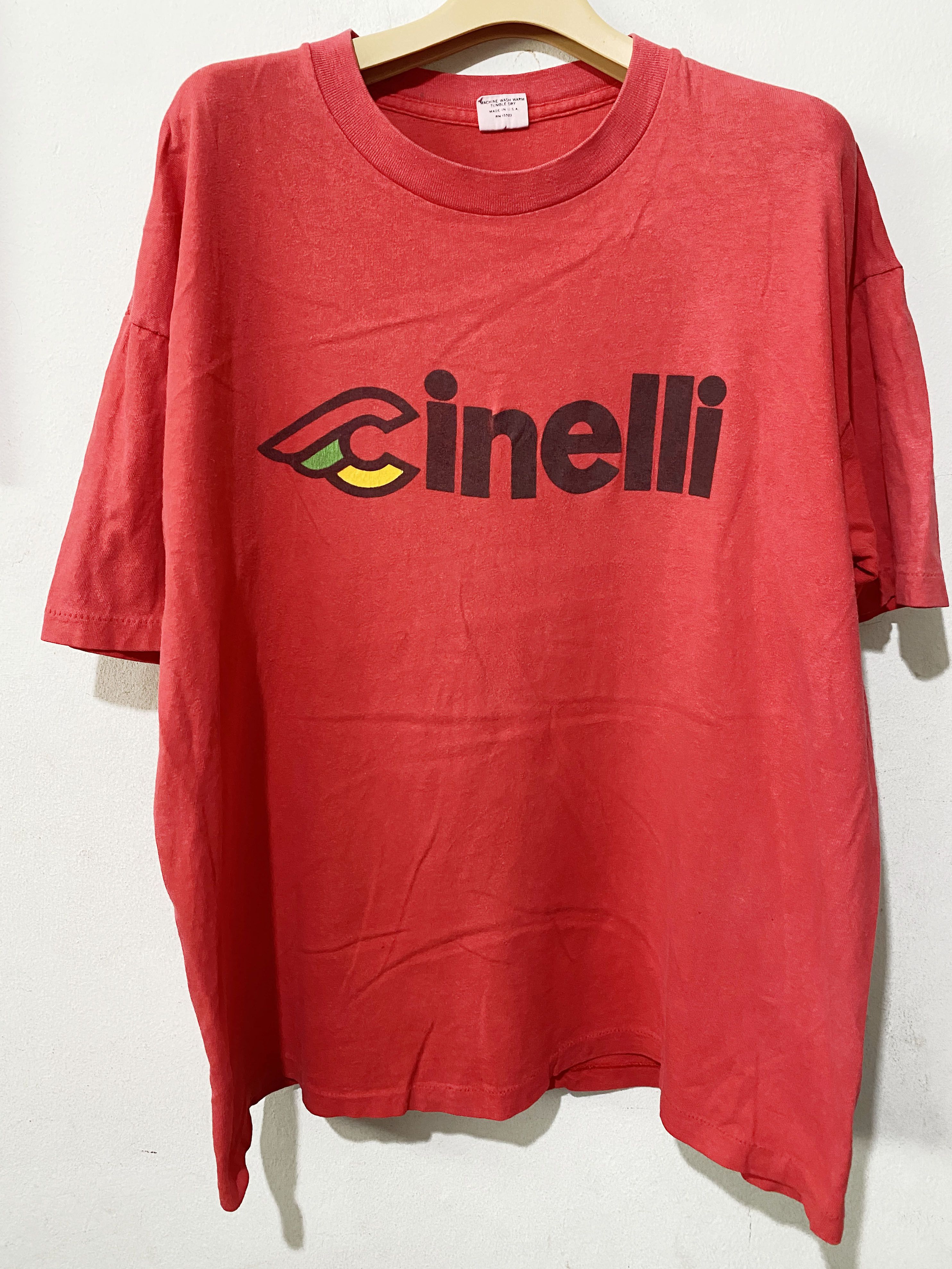 Vintage Vintage 80s Cinelli Shirt Size US XL / EU 56 / 4 - 1 Thumbnail