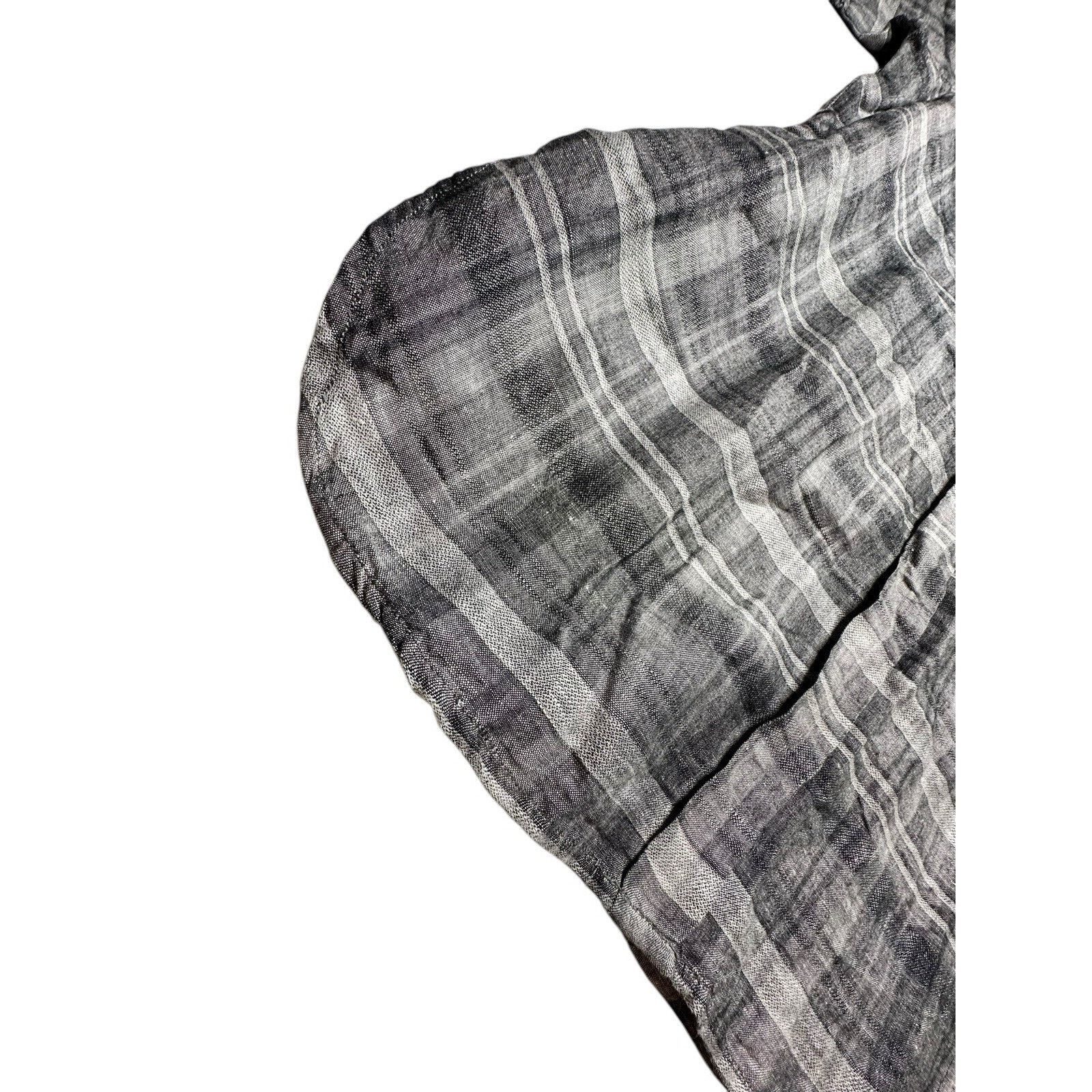 Hermes Rare Hermes Striped Short Sleeve Dress Shirt Button Down XL Size US XL / EU 56 / 4 - 10 Thumbnail