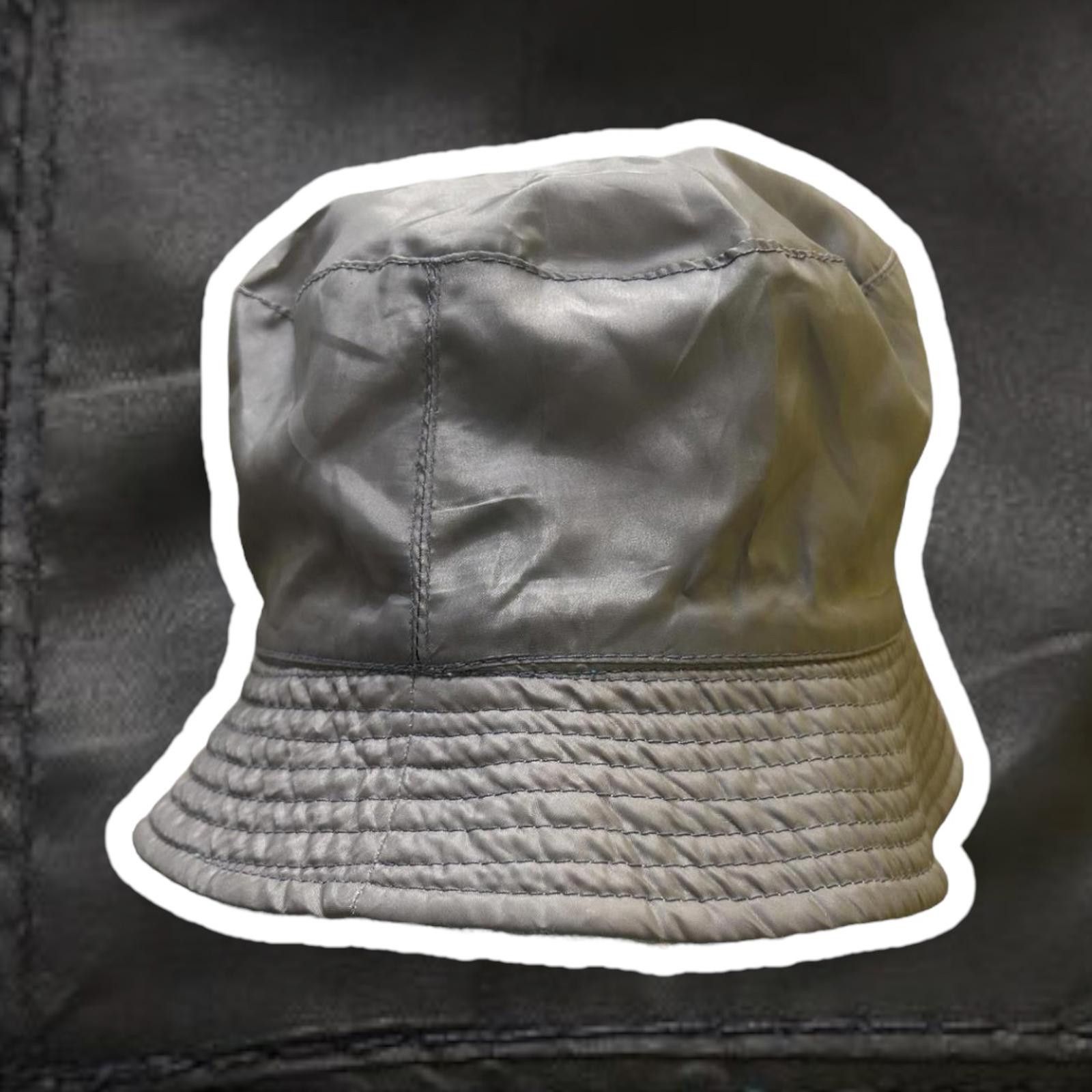 Designer Stylish Grey Bucket Hat Size ONE SIZE - 1 Thumbnail