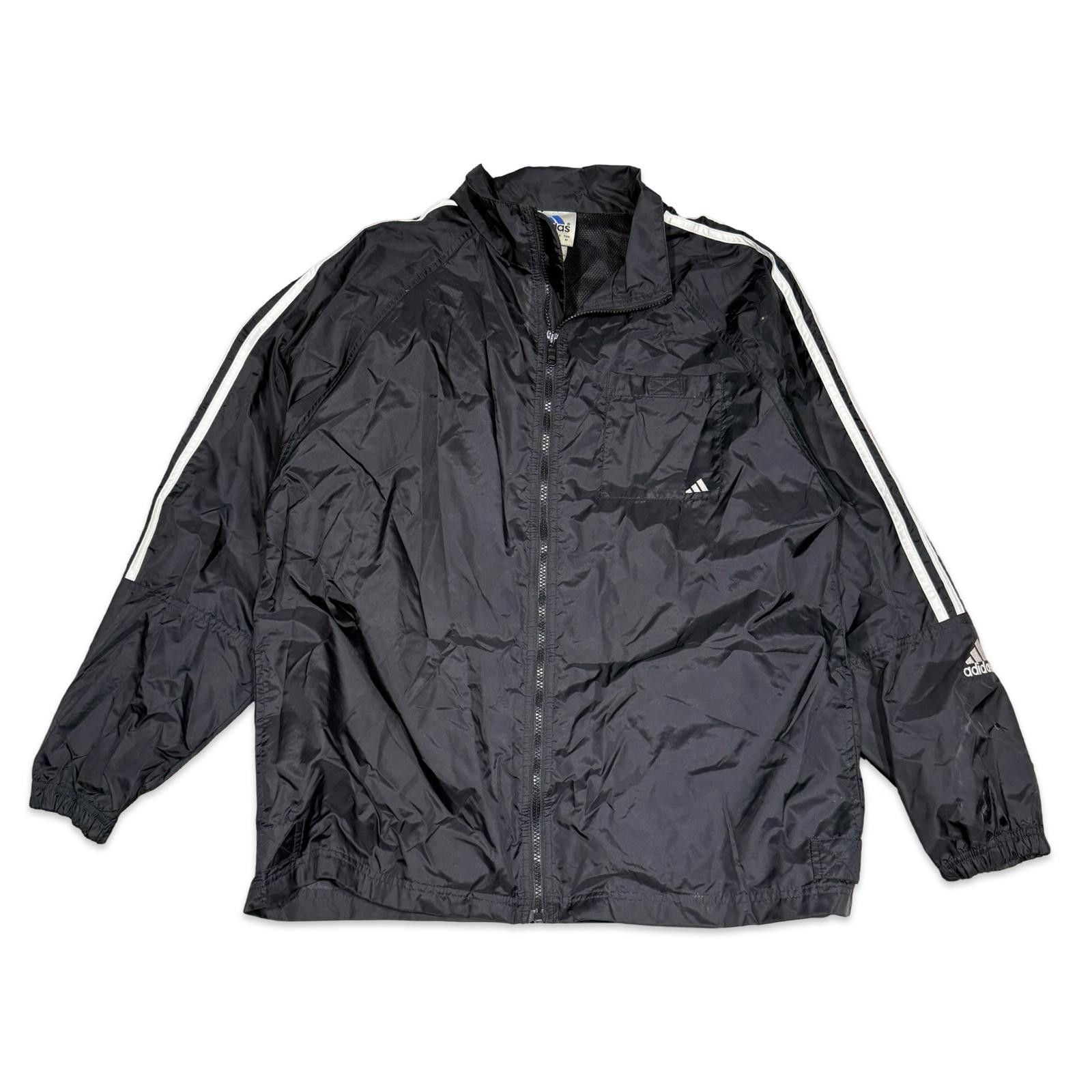 Adidas Adidas Three Stripes Y2K Windbreaker Jacket Size US M / EU 48-50 / 2 - 1 Thumbnail
