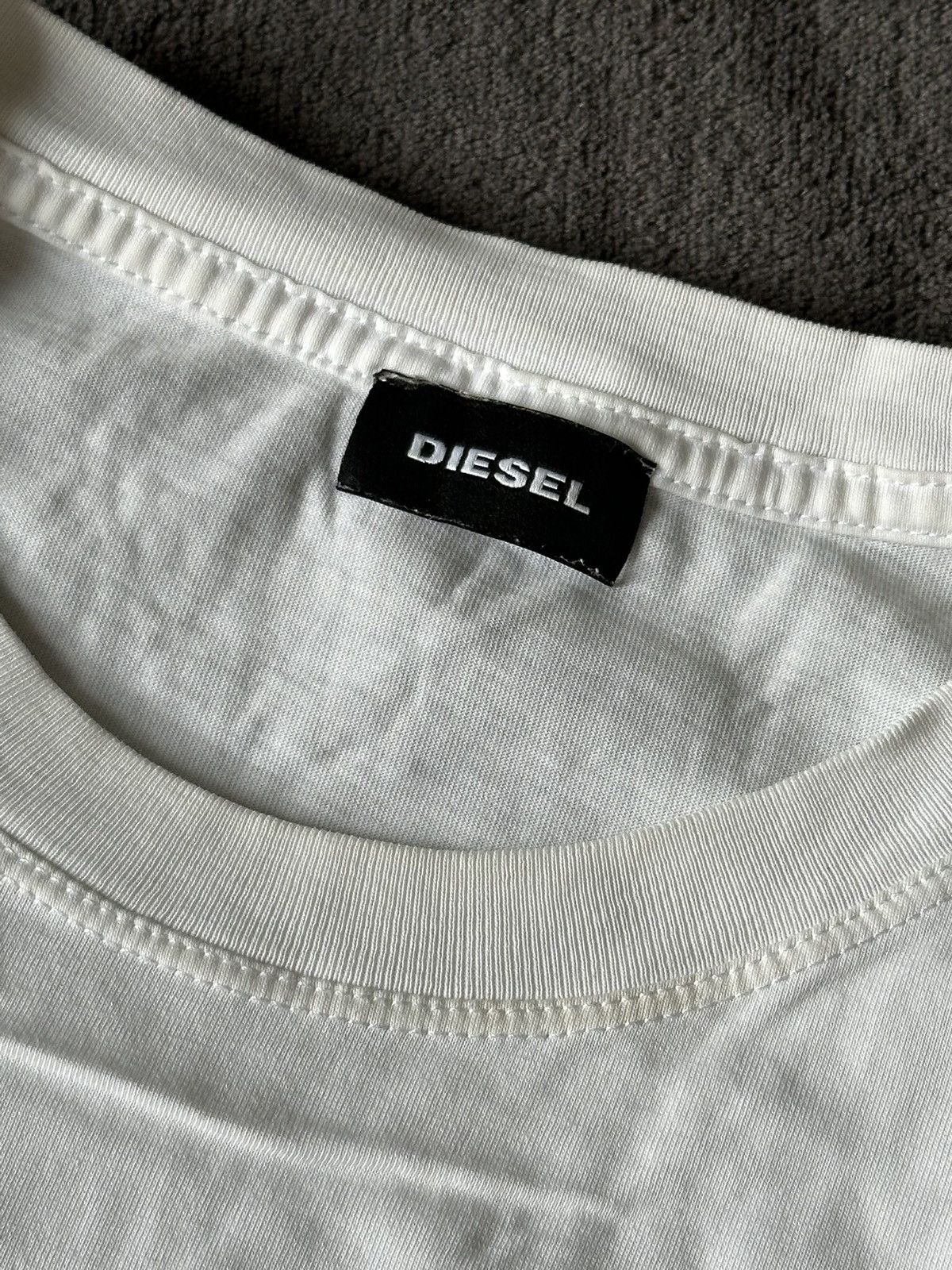 Diesel × Vintage Vintage Diesel Tee Shirt Big Logo Japan Style Size US M / EU 48-50 / 2 - 6 Thumbnail