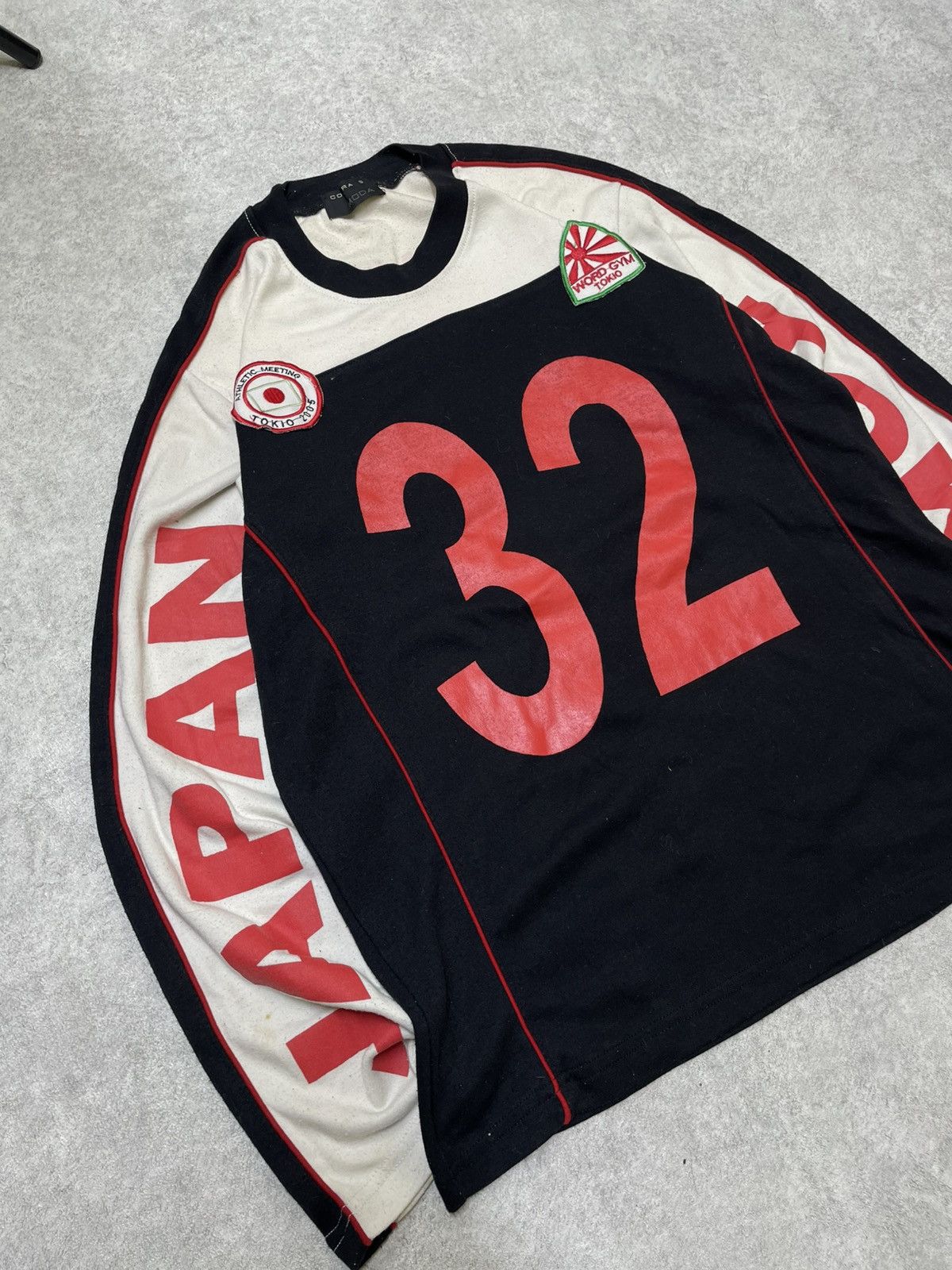 Japanese Brand Y2K Tokyo Japan Racing Jersey #32 Streetwear Size US L / EU 52-54 / 3 - 2 Thumbnail
