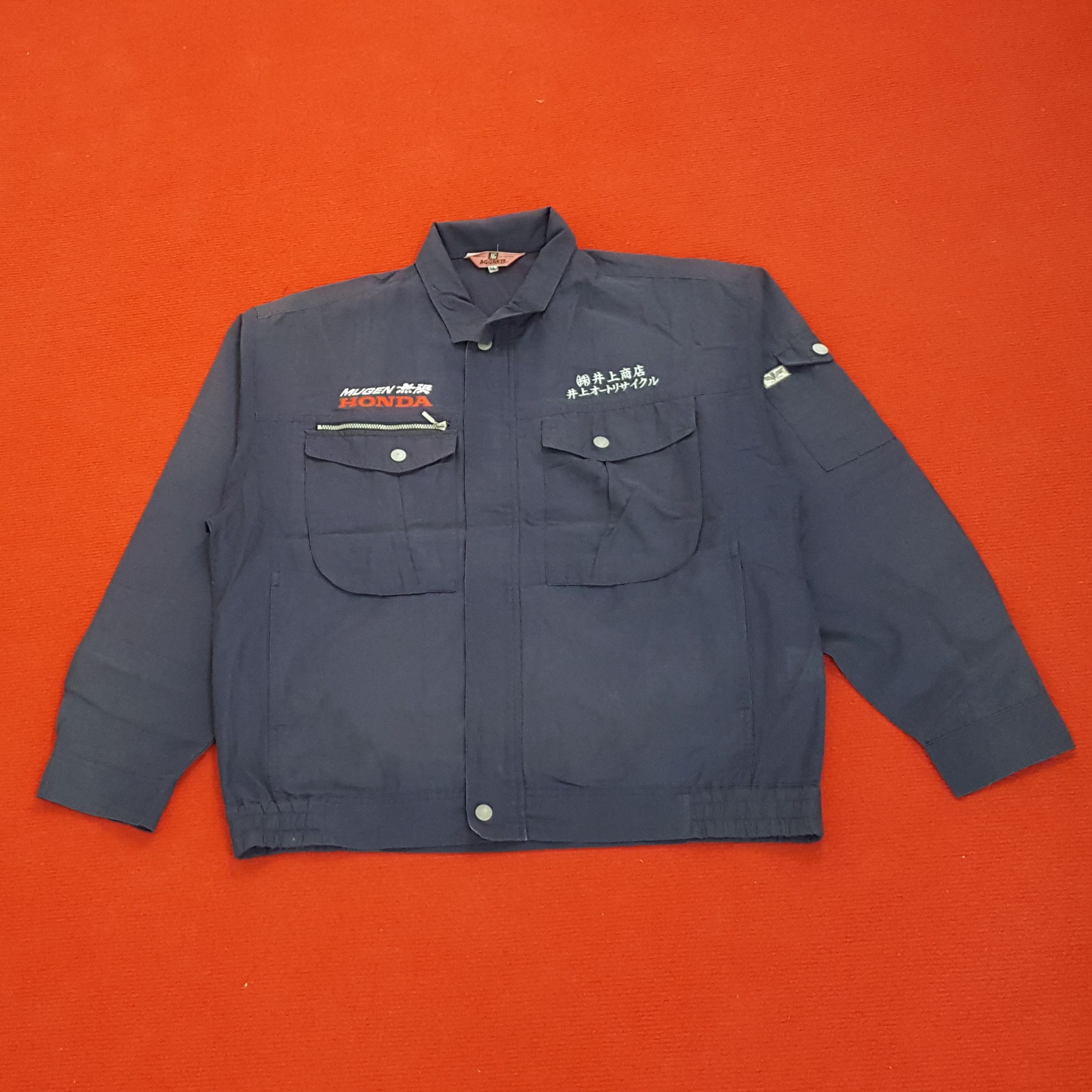 Japanese Brand × Vintage Mugen Honda Japanese Motorsports Custom Art Jacket Size US L / EU 52-54 / 3 - 3 Thumbnail