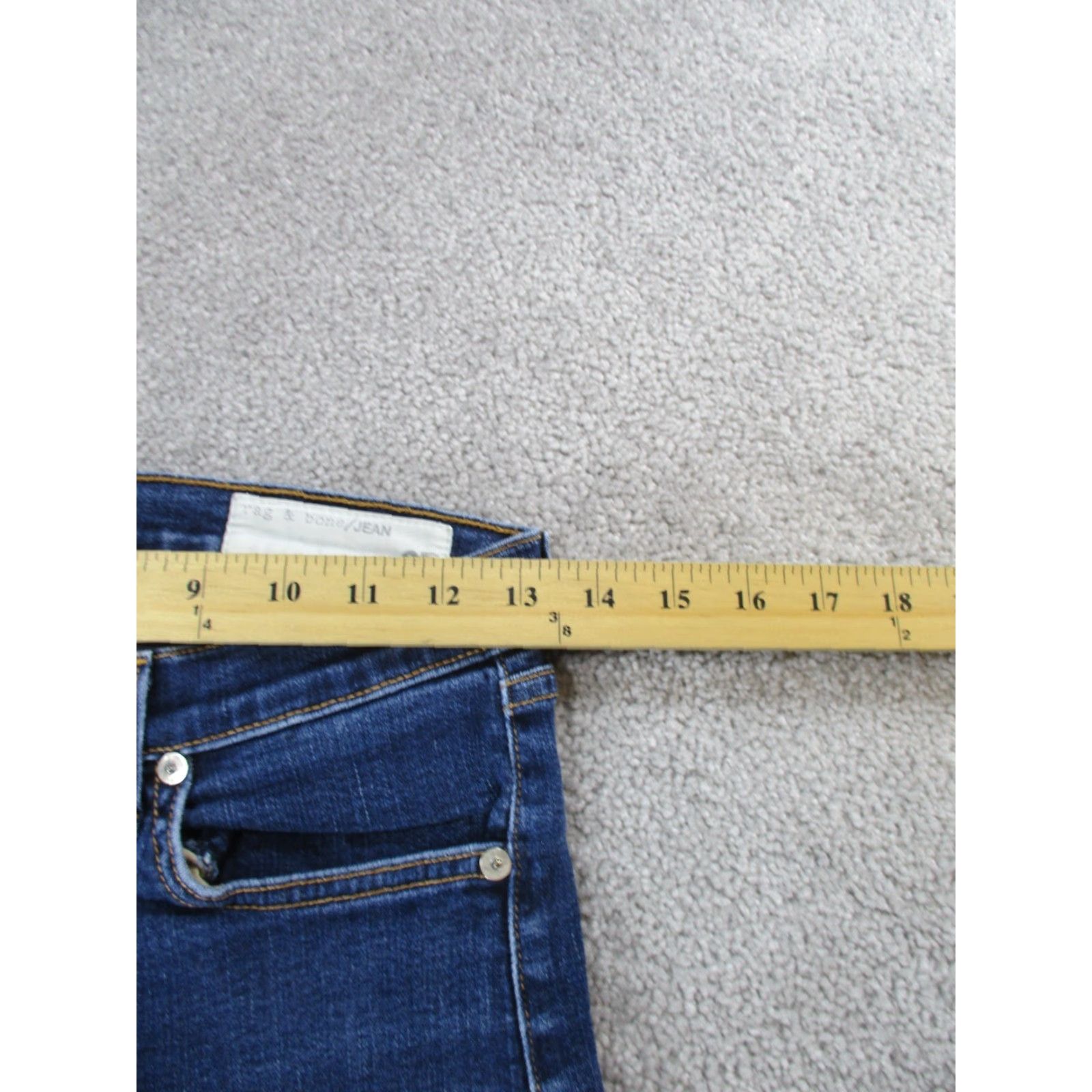 Rag & Bone rag & bone Jeans Womens 27 Dark Wash Denim Skinny Size 27" / US 4 / IT 40 - 7 Thumbnail