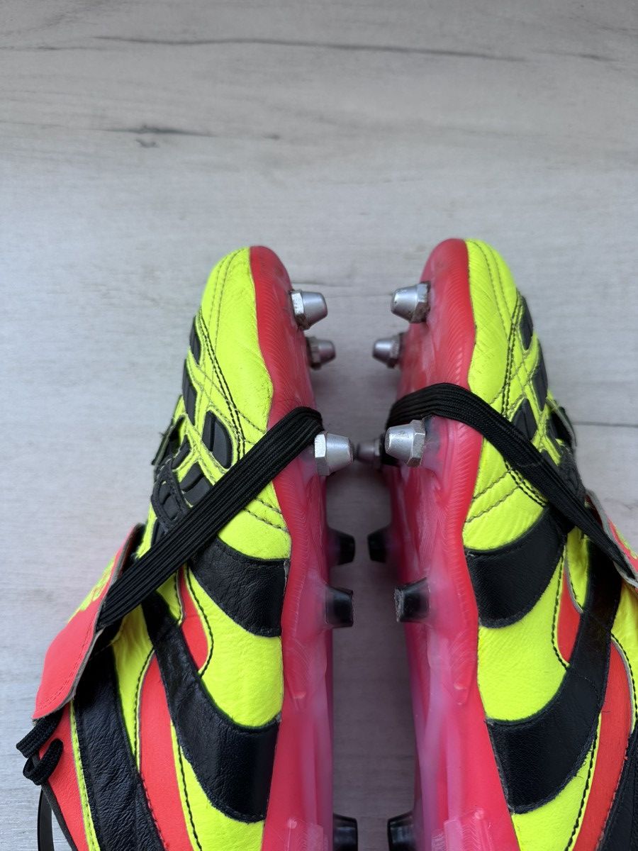 Adidas Adidas Predator Accelerator Lime Neon Football Cleats Boots Size US 11.5 / EU 44-45 - 13 Thumbnail