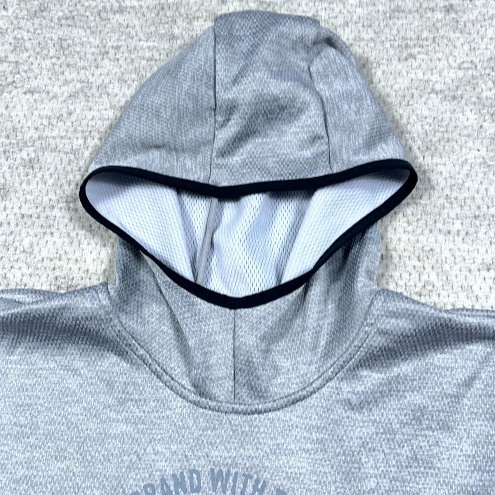 Adidas Adidas Hoodie Men Medium Gray Black Pullover Performance Sweatshirt Active Gym Size US M / EU 48-50 / 2 - 6 Thumbnail