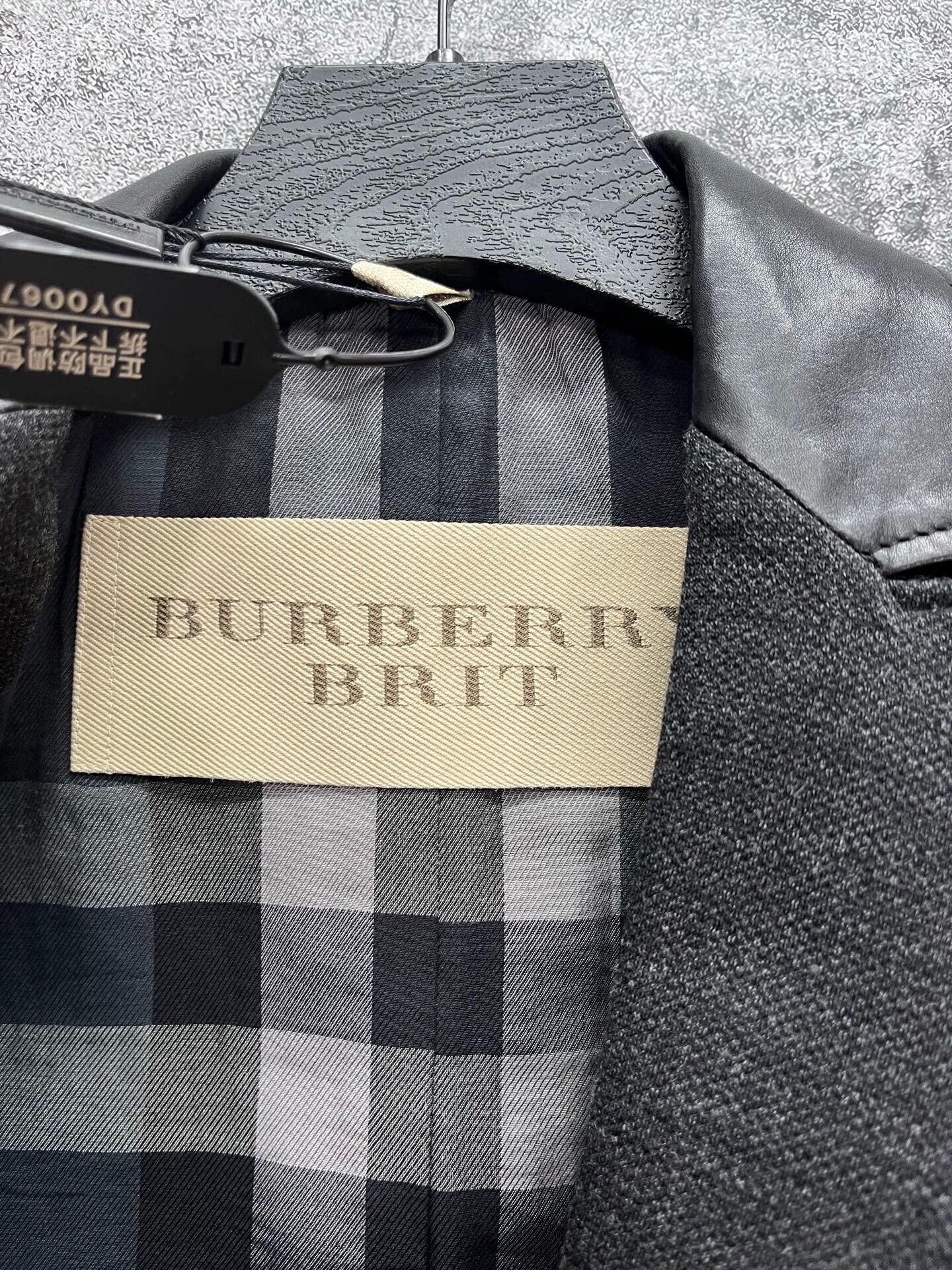 Burberry BURBERRY Patchwork Leather Casual Blazer UK4 New Size US XXS / EU 40 - 4 Thumbnail