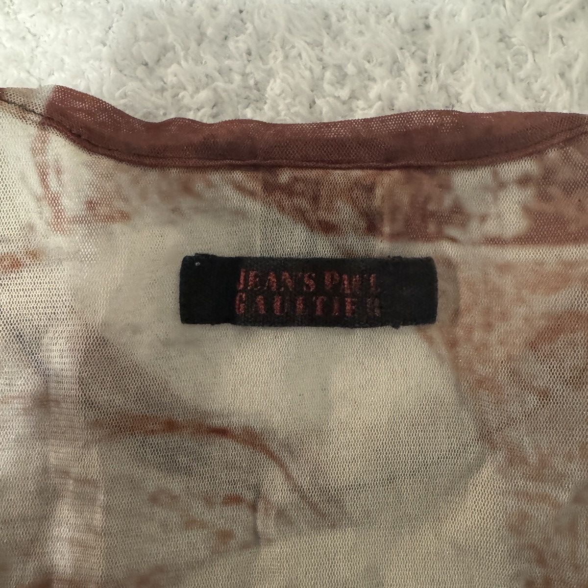 Jean Paul Gaultier Jean Paul Gaultier Vintage Mesh Top Size M / US 6-8 / IT 42-44 - 4 Thumbnail