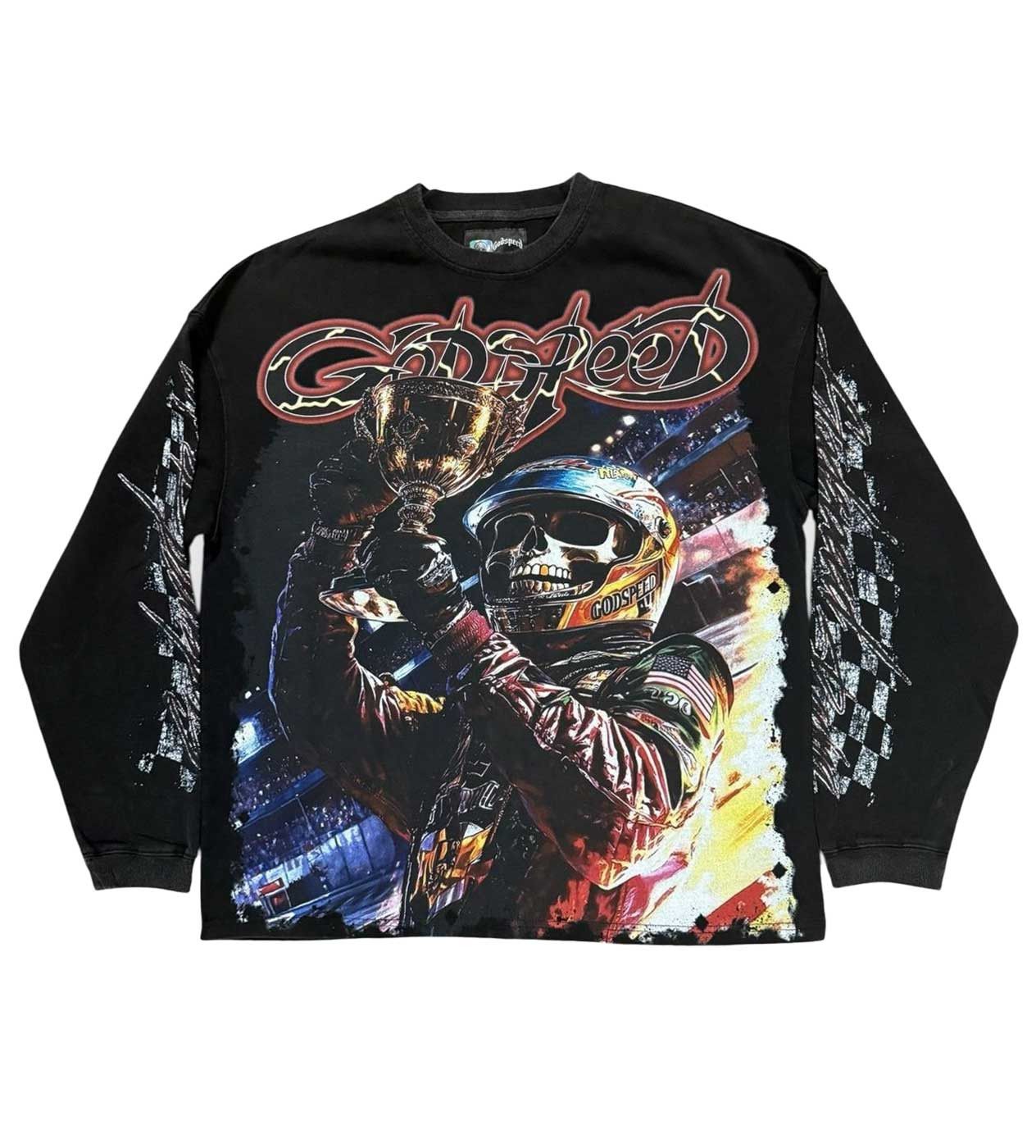 Podium Dreams L/S Tee Black