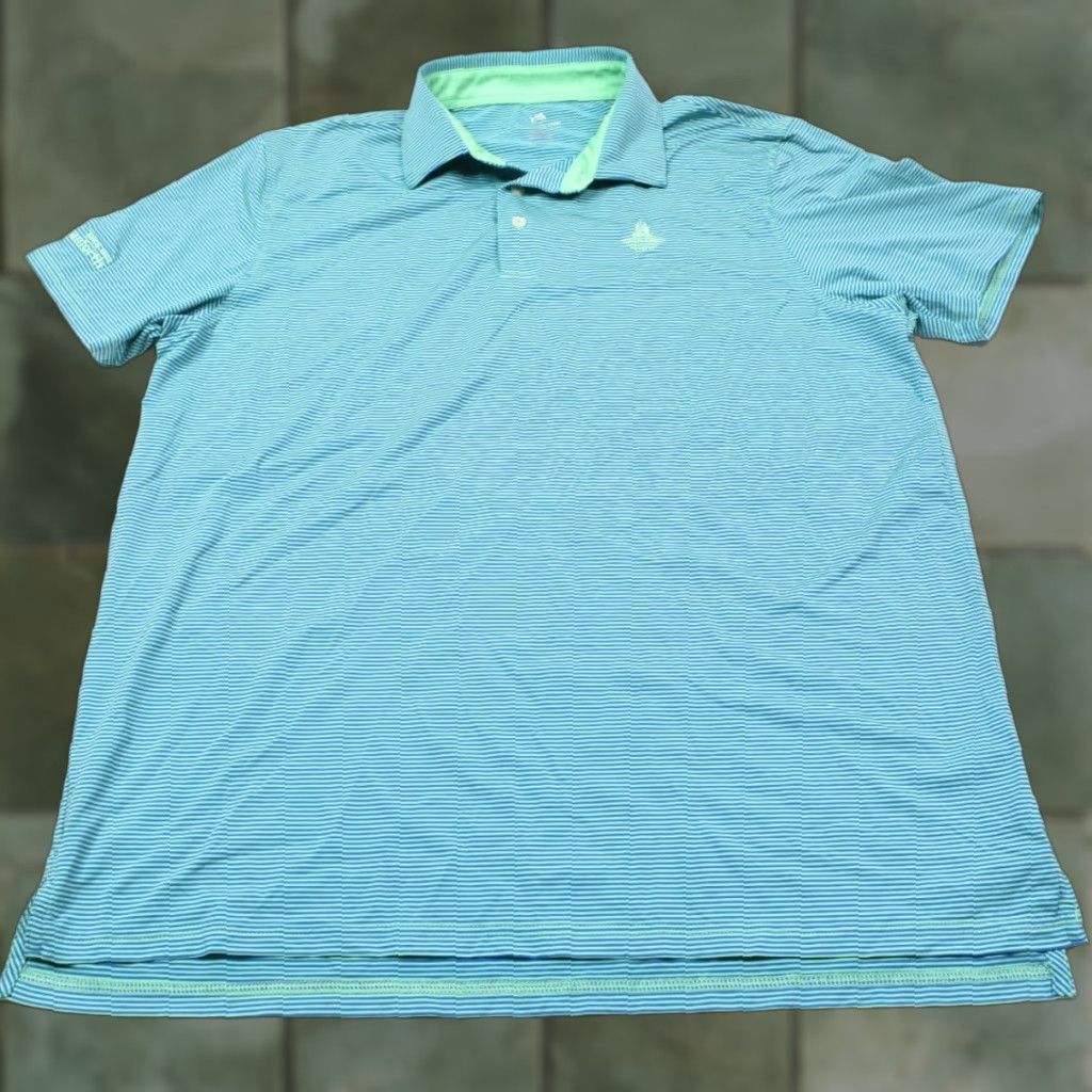 Southern Tide Southern Tide Polo Shirt XL Blue Striped Short Sleeve Stretch Logo Vintage: No Size US XL / EU 56 / 4 - 1 Thumbnail