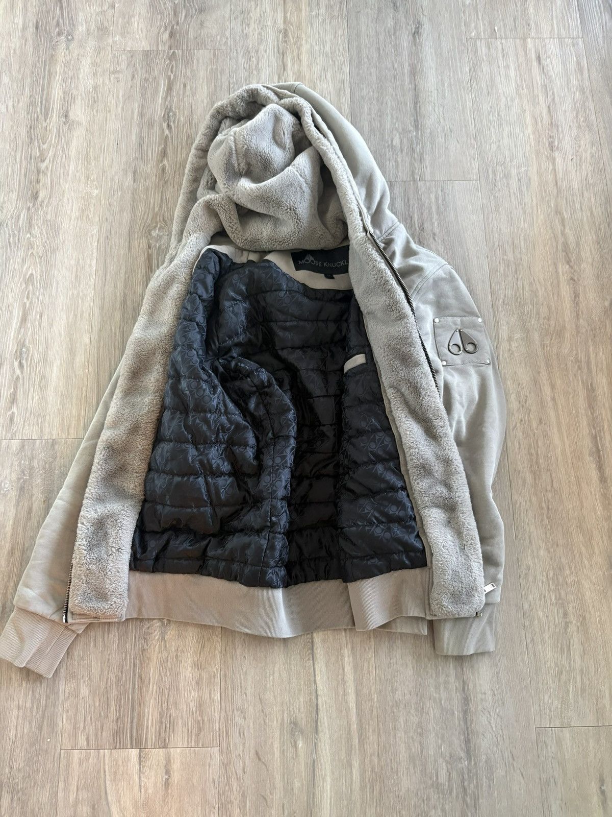Moose Knuckles Moose knuckles gray bunny hoodie Size US M / EU 48-50 / 2 - 4 Thumbnail