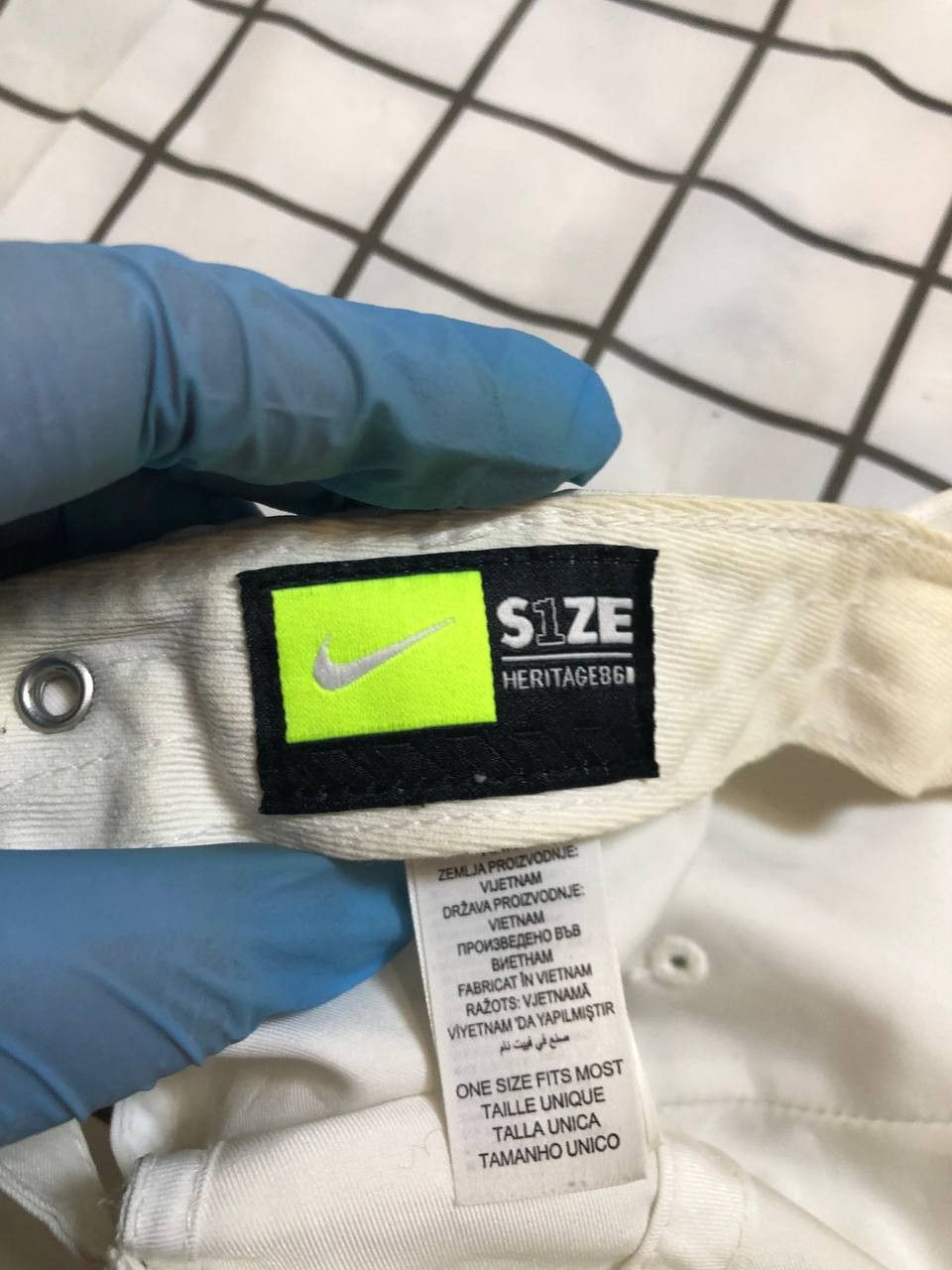 Nike Vintage Nike Sportswear Hat Cap Navy Blue Swoosh Logo Y2k Size ONE SIZE - 6 Thumbnail