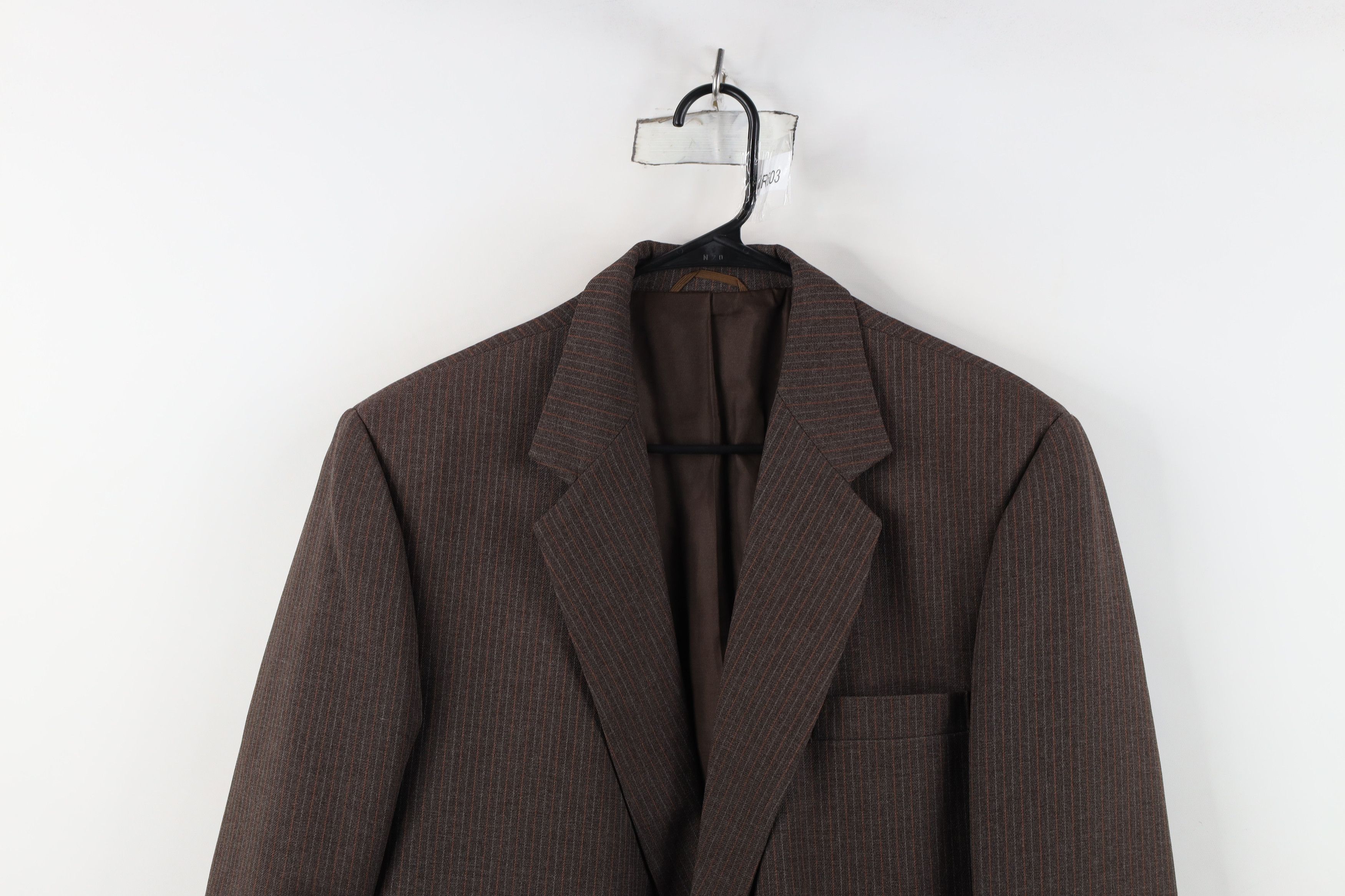 Vintage Vintage 70s Streetwear 2 Piece Suit Coat Blazer Jacket Vest Size US XXL / EU 58 / 5 - 2 Thumbnail