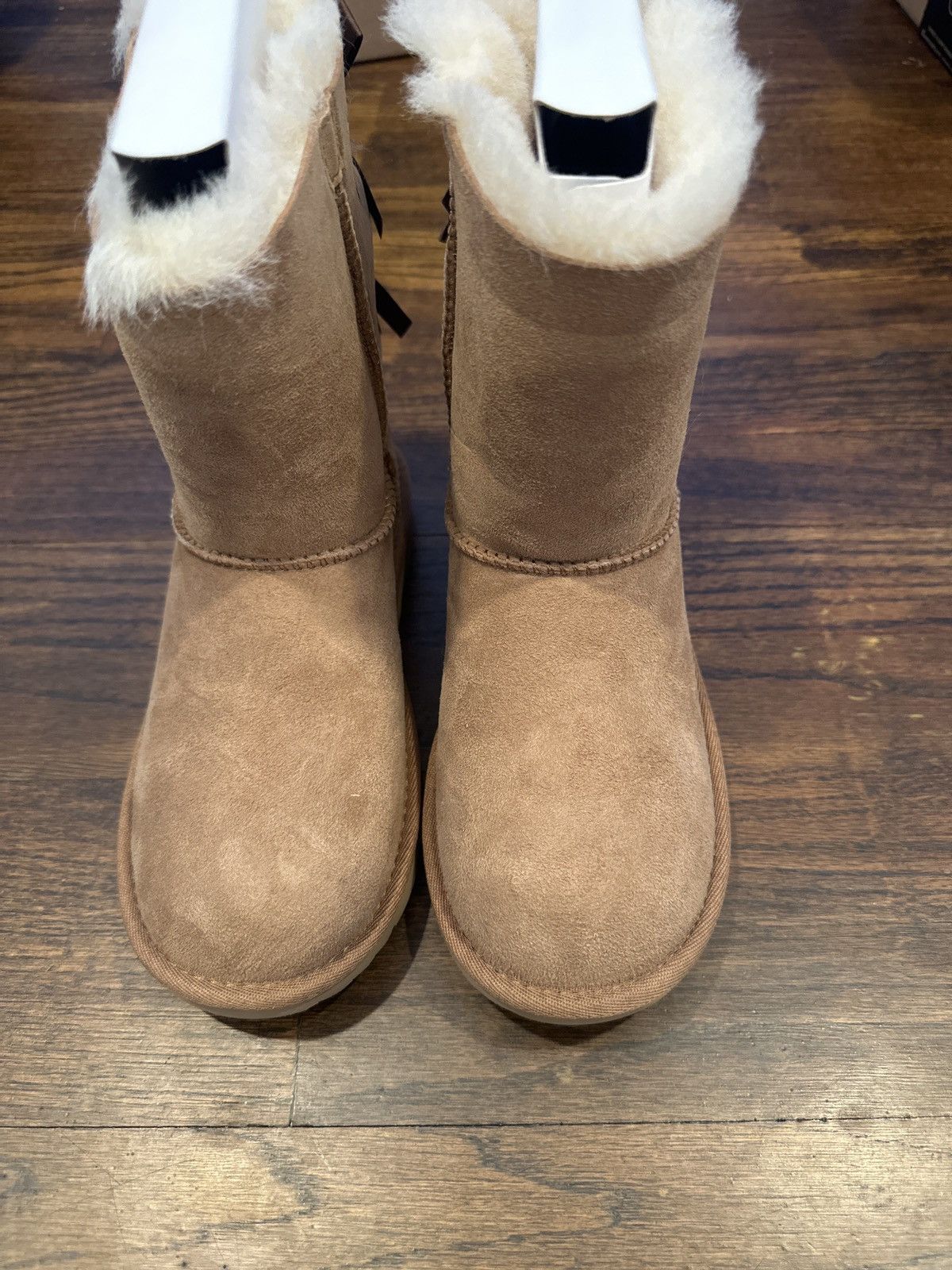image of UGG Kids Bailey Bow Ii Size 3 Shoes in Brown