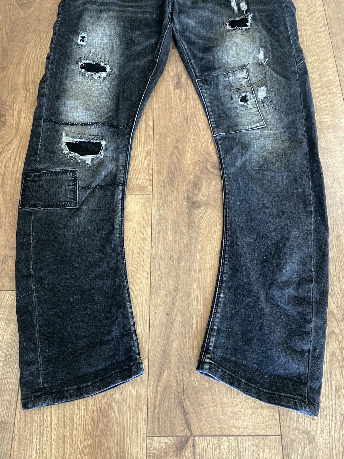 14th Addiction 2000s Japanese J Cut Denim Jeans Kmrii If6was9 LGB style Size US 30 / EU 46 - 6 Thumbnail