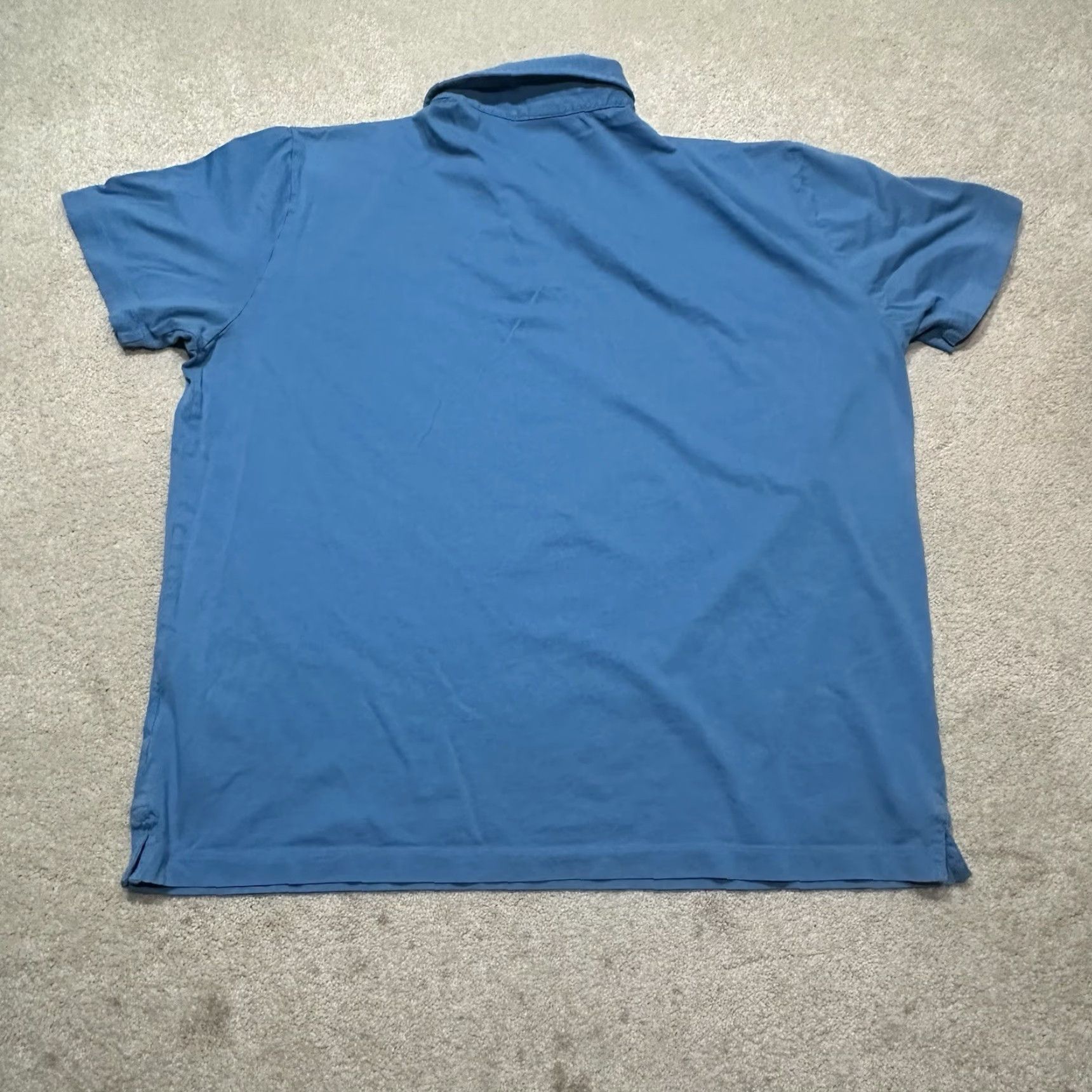 Patagonia Patagonia Polo Shirt Mens XL Blue Organic Cotton Outdoor Hiking Polo Shirt Golf Hiking Men XL Blue Organic Cotton Size US XL / EU 56 / 4 - 3 Thumbnail