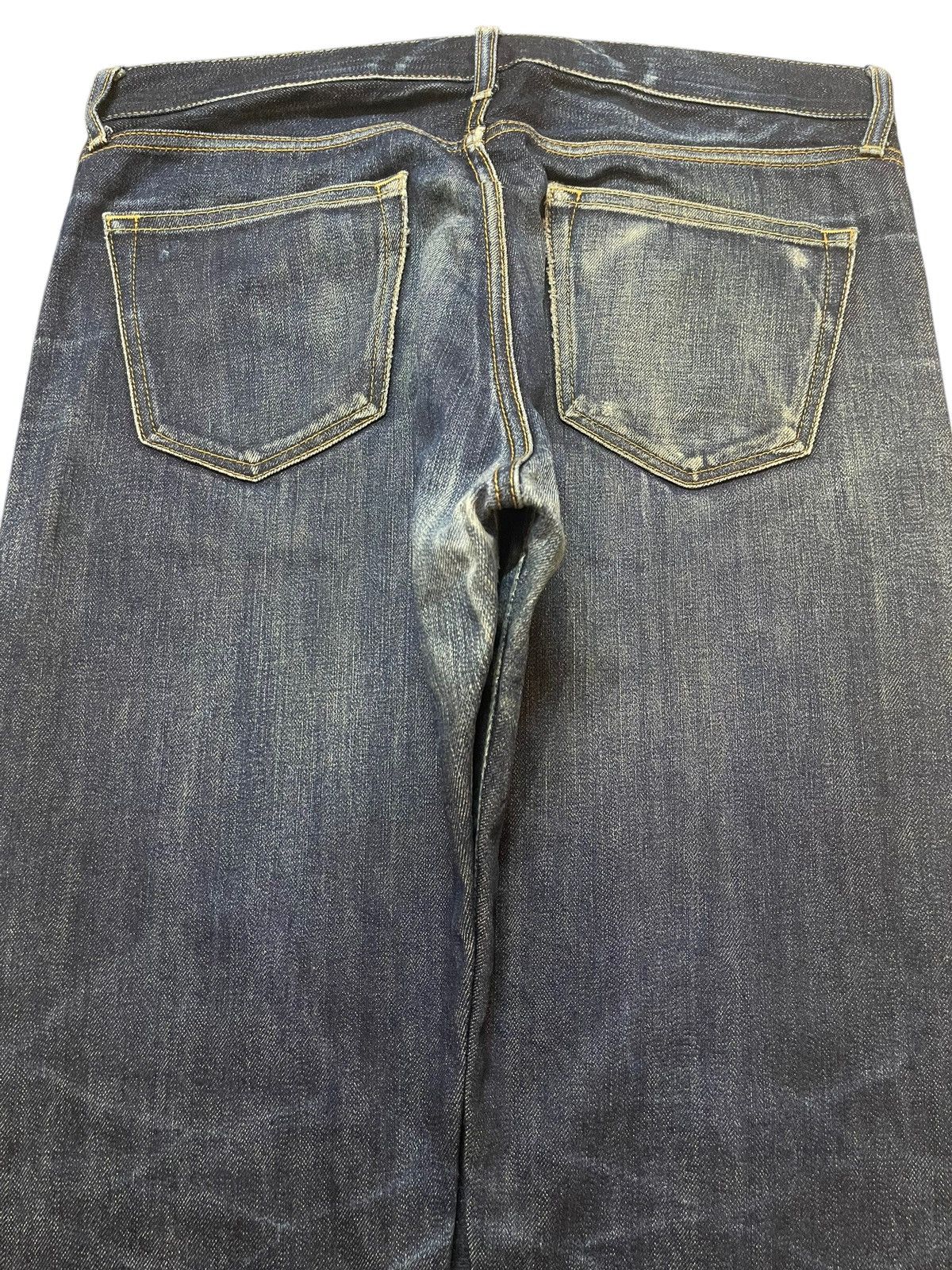 Uniqlo Vintage Japanese Uniqlo Selvedge Blue Faded Wash Style Jeans Size US 34 / EU 50 - 6 Thumbnail