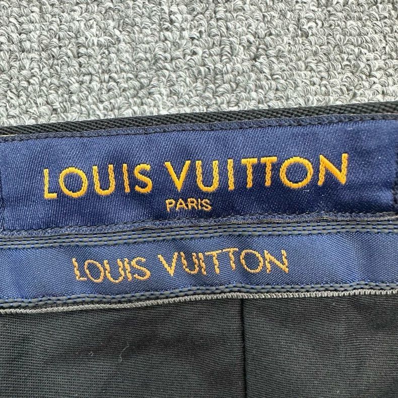 Louis Vuitton Louis Vuitton Black Straight-Leg Jeans for Men-2507 Size US 44 / EU 60 - 3 Thumbnail