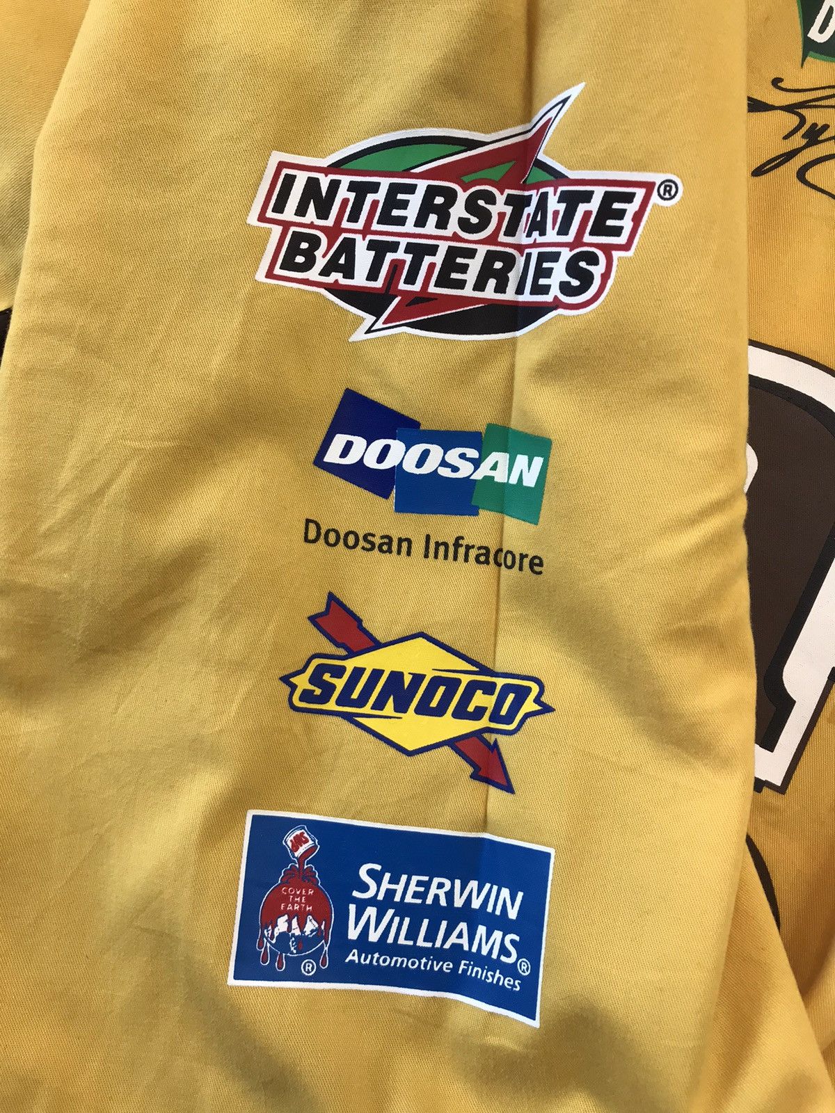 NASCAR × Vintage Crazy vintage nascar SpellOut printed half sleeves shirt Size US XL / EU 56 / 4 - 7 Thumbnail