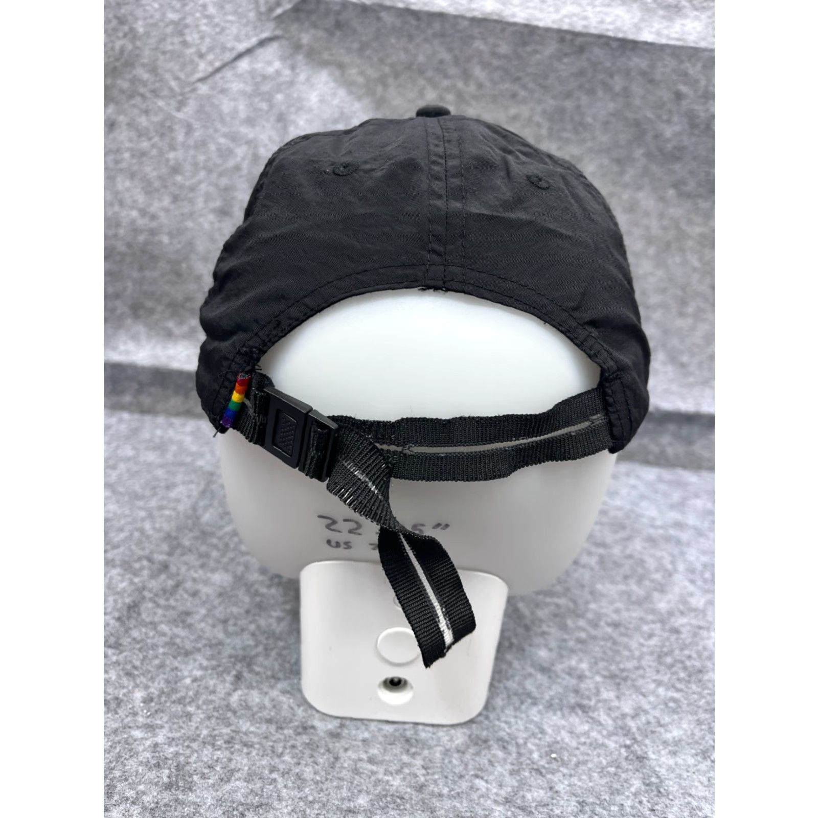 Kenneth Cole KENNETH COLE Hat Cap Strap Back One Size Black Nylon Knit Logo Outdoor Casual Baseball Cap Mens Womens Adults Size ONE SIZE - 6 Thumbnail