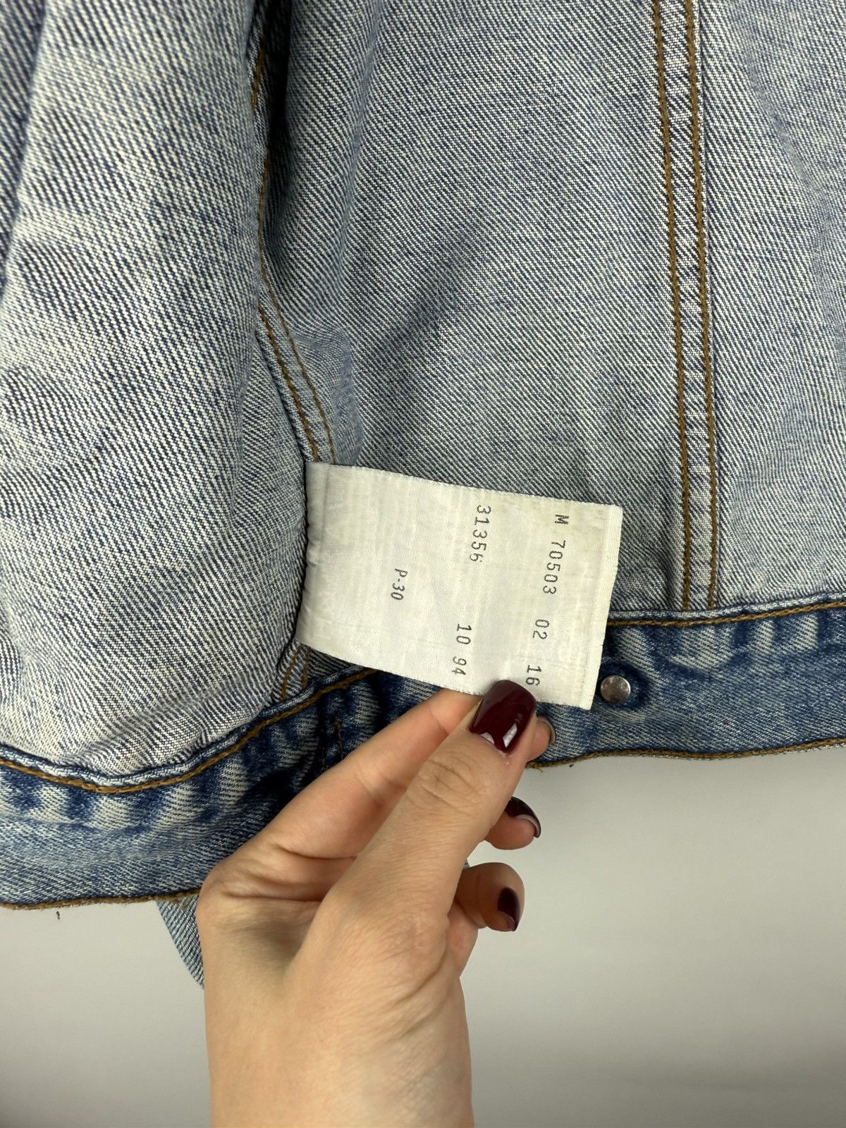 Levi's VTG 90s Levi’s Type 3 Light Blue Washed Denim Trucker Jacket Size US M / EU 48-50 / 2 - 21 Thumbnail