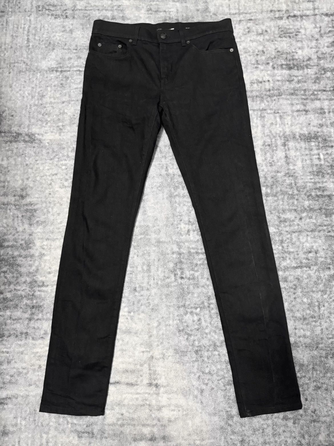 Saint Laurent Paris Saint Laurent Paris 18SS Runway Elastic Denim-2508 Size US 31 - 1 Thumbnail