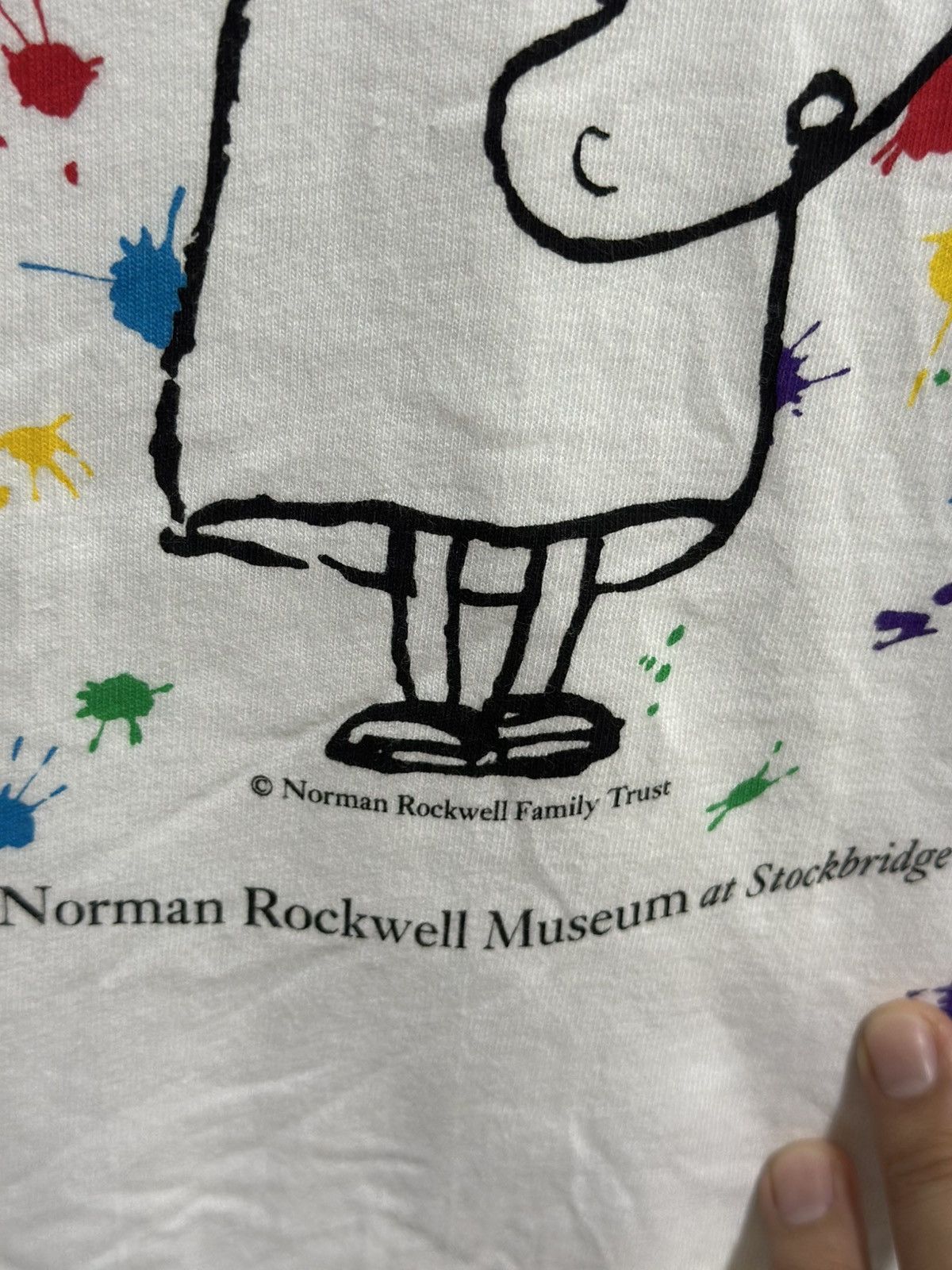 Designer × Vintage Vintage The Norman Rockwell Family Trust Faded Tee Size US L / EU 52-54 / 3 - 2 Thumbnail