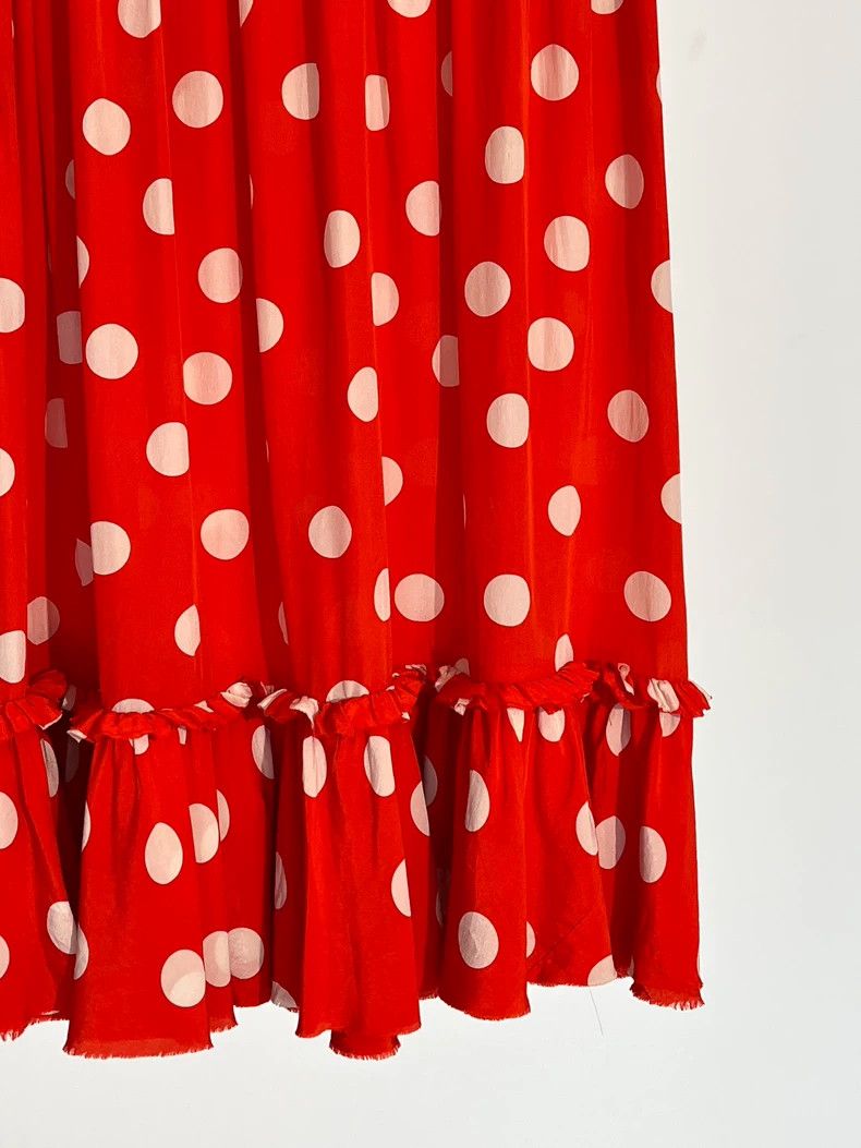 Comme des Garcons Comme des Garcons size 均码 Wave-point silk overskirt Size 23" - 2 Thumbnail