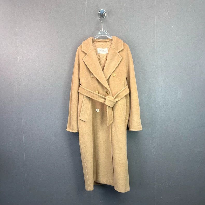 Max Mara Max Mara Slim double-breasted long coat Size M / US 6-8 / IT 42-44 - 1 Thumbnail