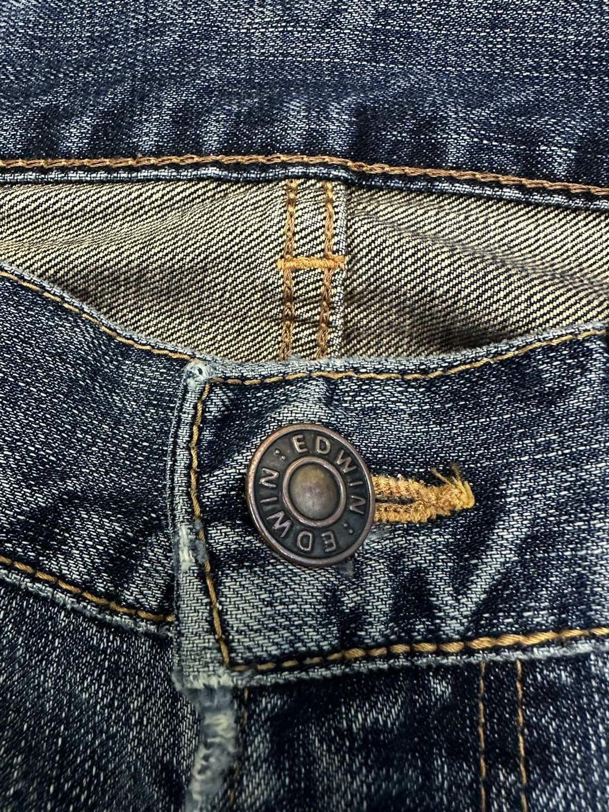 Edwin × Hysteric Glamour × If Six Was Nine Vintage Edwin 503 Japan Faded Washed Denim Size 34 F45 Size US 34 / EU 50 - 8 Thumbnail