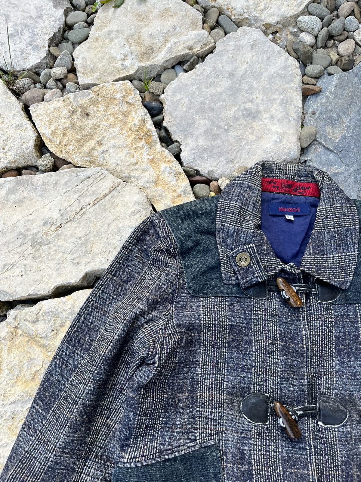Kenzo × Vintage Vintage Kenzo duffle jacket y2k archive rare Size S / US 4 / IT 40 - 4 Thumbnail