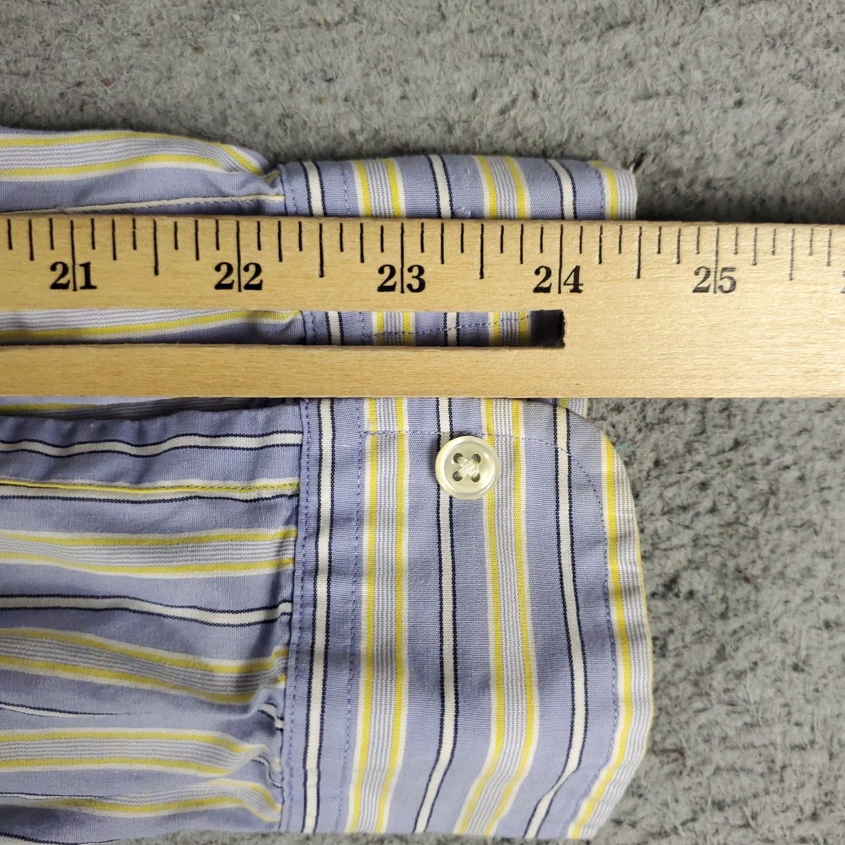 Ralph Lauren Ralph Lauren Button-Up Shirt Mens XL Blue Striped Long Sleeve Casual Size US XL / EU 56 / 4 - 6 Thumbnail