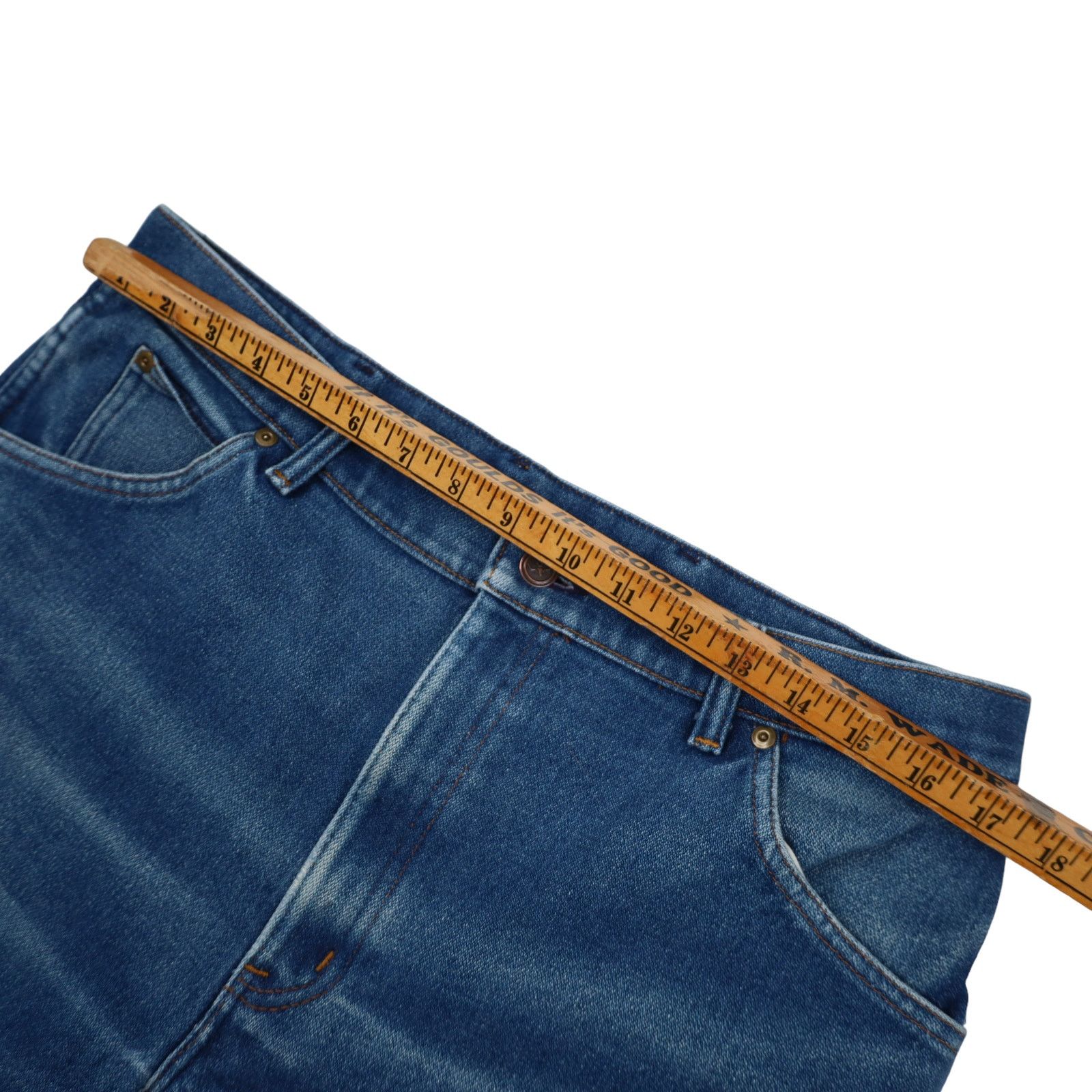 Vintage Vintage Sheplers Flannel Lined Denim Jeans Size US 34 / EU 50 - 5 Thumbnail