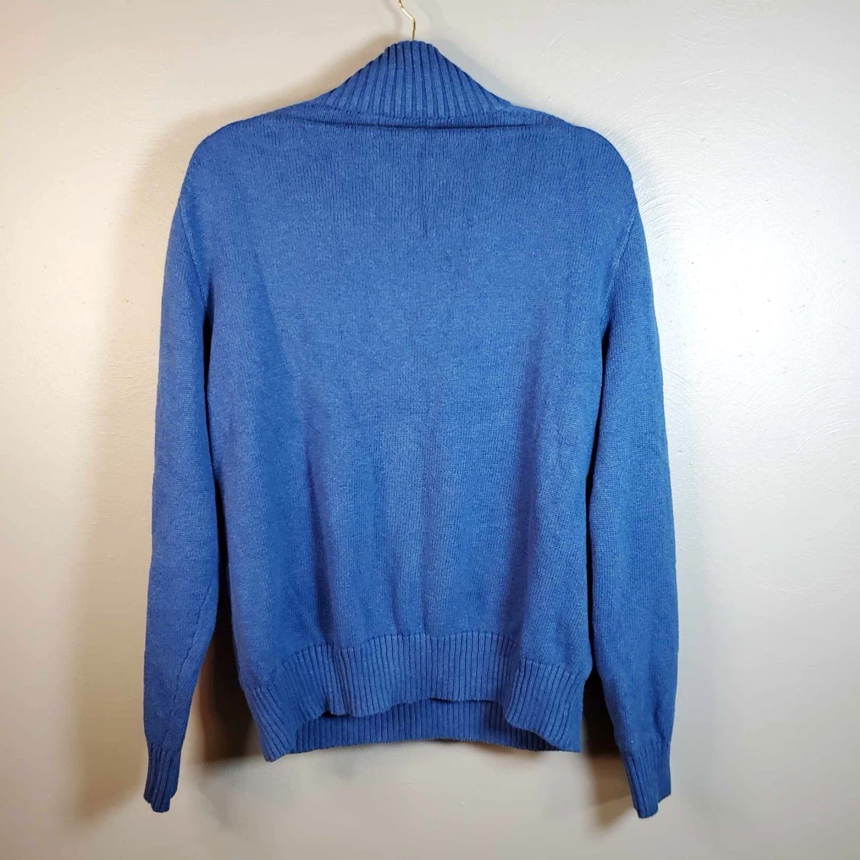 Ralph Lauren Polo Ralph Lauren Womens XL Tall Knit Sweater Henley Blue Pullover Buttons Size XL / US 12-14 / IT 48-50 - 7 Thumbnail