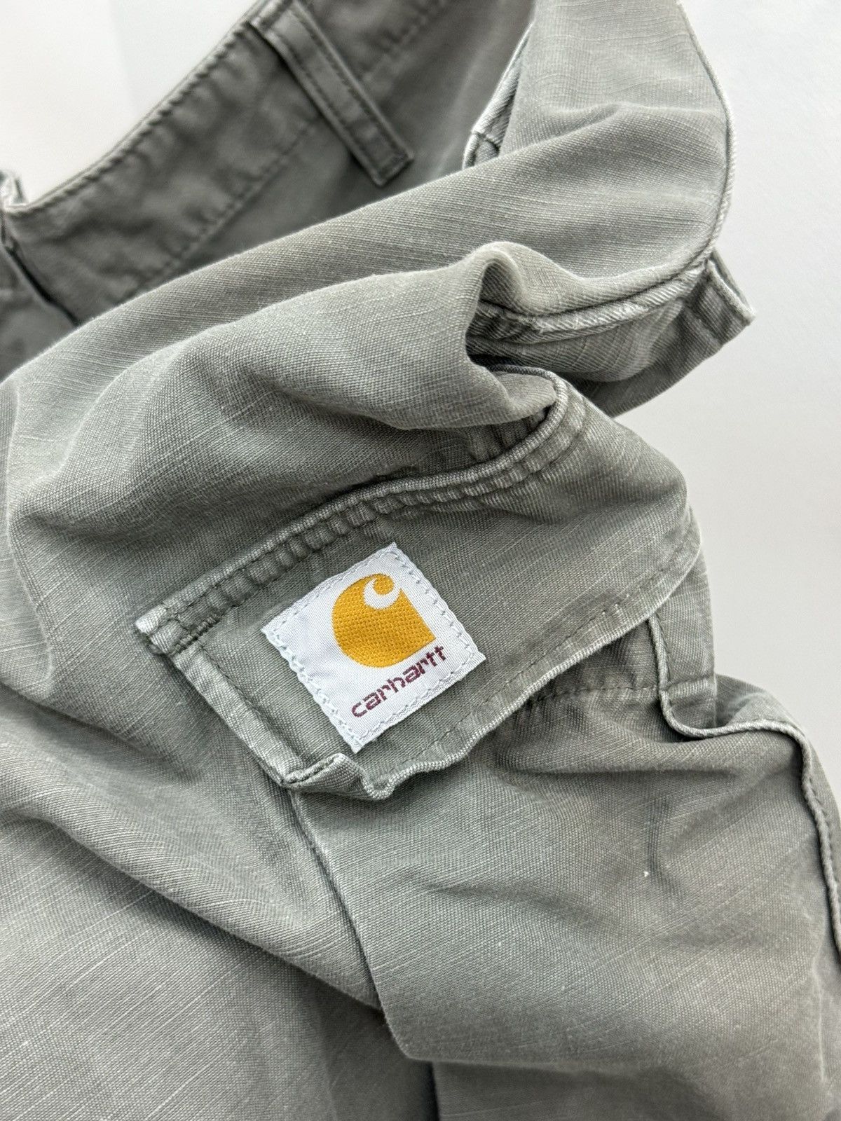 Carhartt Carhartt Cargo Khaki Multipocket Pants Size US 32 / EU 48 - 3 Thumbnail