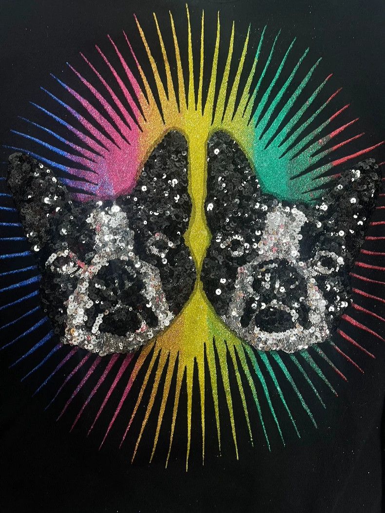 Gucci Gucci Sequin animal embroidery round-neck pullover long-sle Size US S / EU 44-46 / 1 - 4 Thumbnail