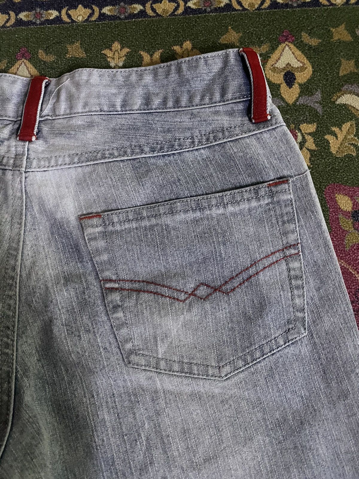 Hysteric Glamour Japanese Brand JOUER AUX ECHECS Super Flare Jeans Size 26" / US 2 / IT 38 - 3 Thumbnail